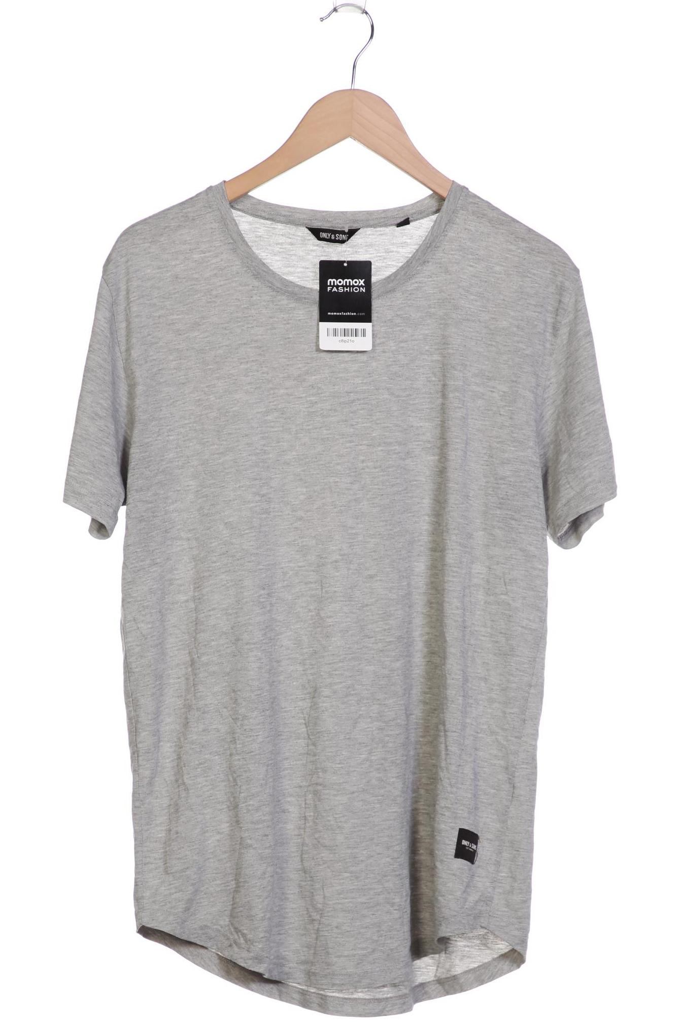 

Only & Sons Herren T-Shirt, grau, Gr. 52