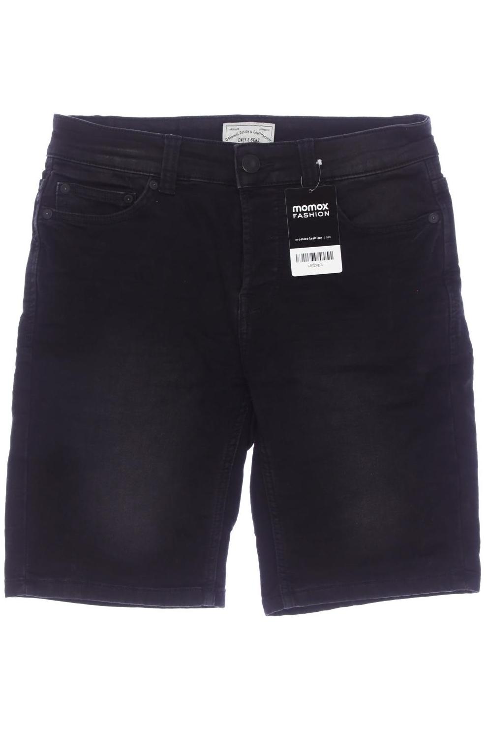 Thumbnail - Only &amp; Sons Herren Shorts, schwarz, Gr. 29
