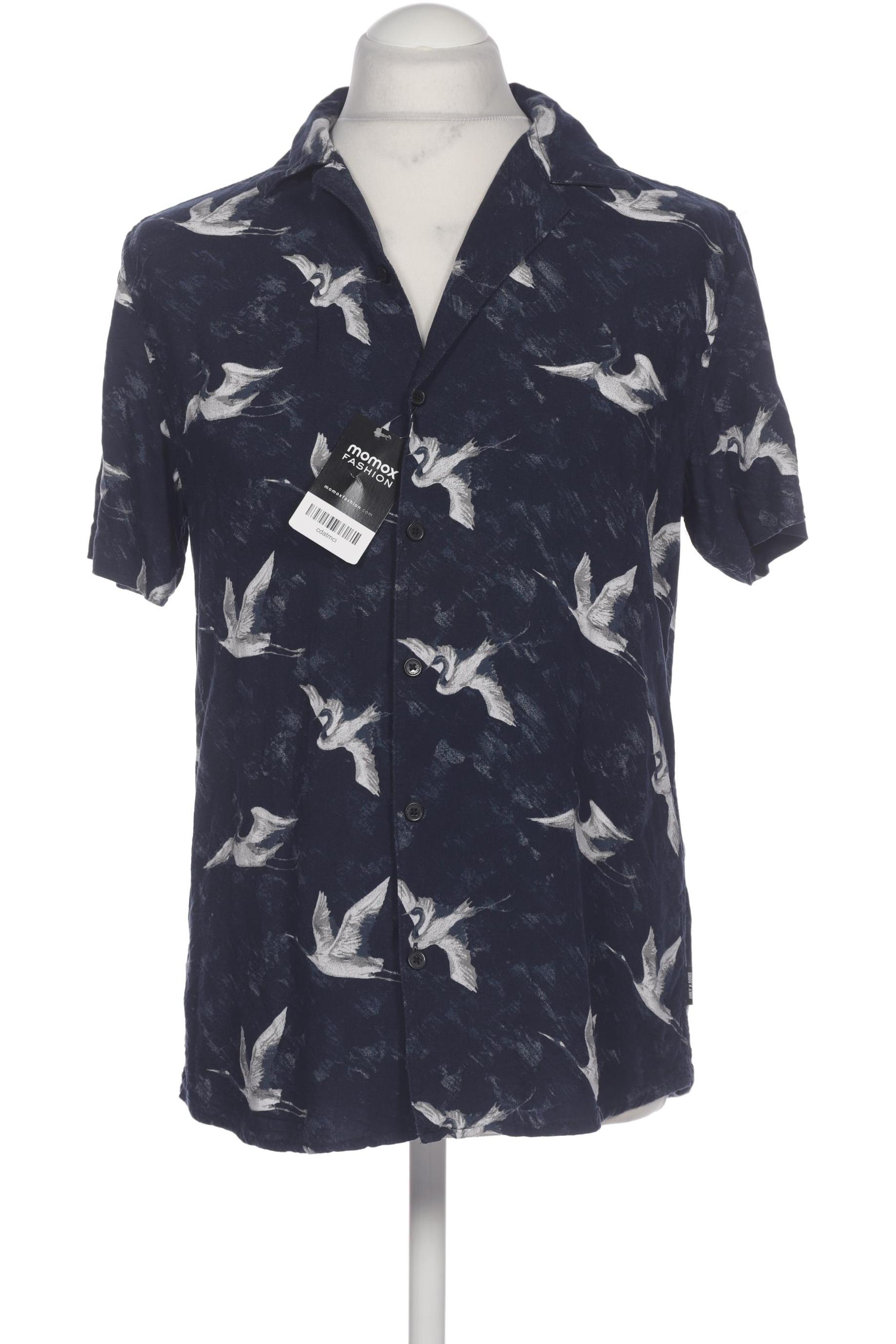 

Only & Sons Herren Hemd, marineblau, Gr. 48