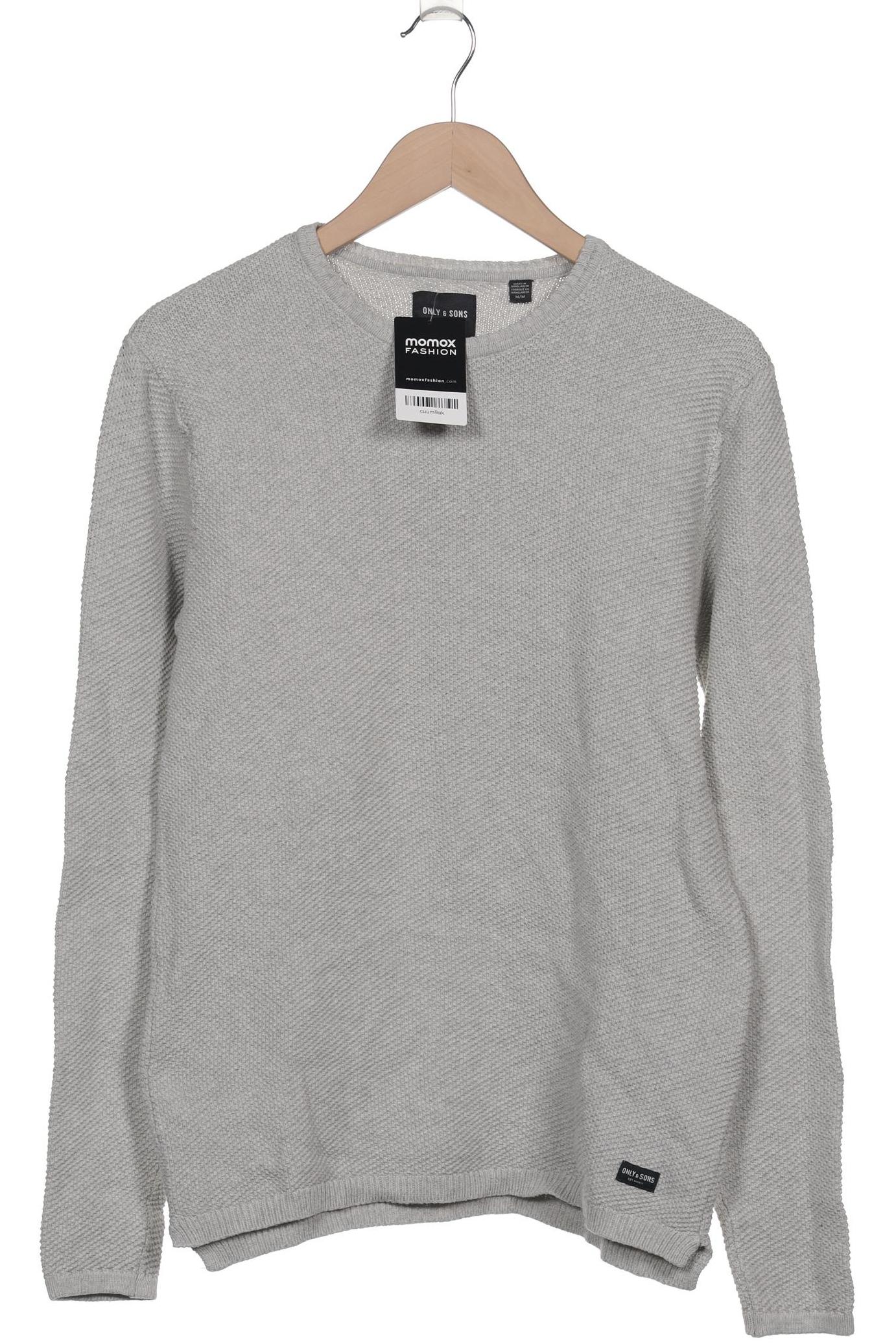 

Only & Sons Herren Pullover, grau, Gr. 48