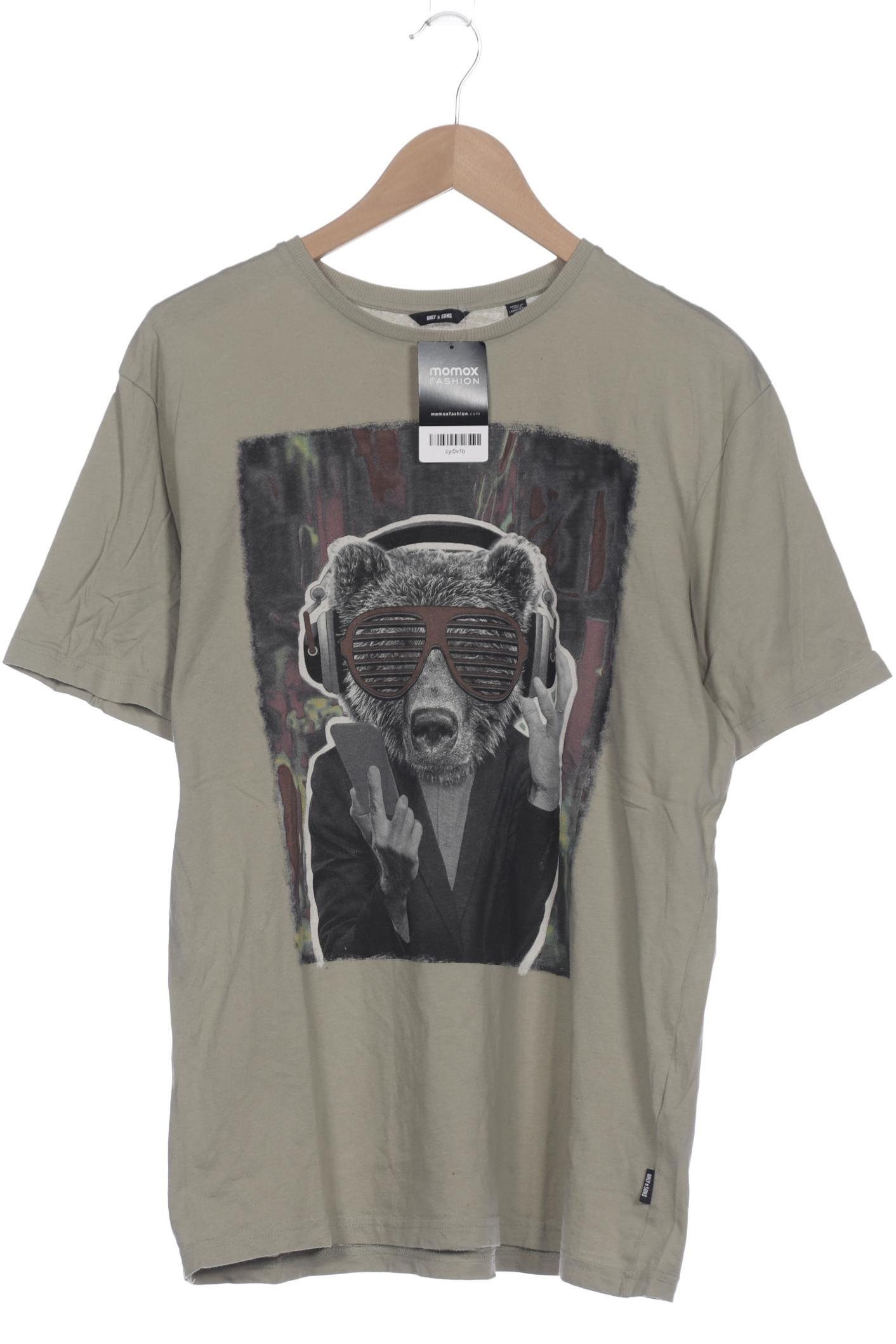 

Only & Sons Herren T-Shirt, hellgrün, Gr. 52