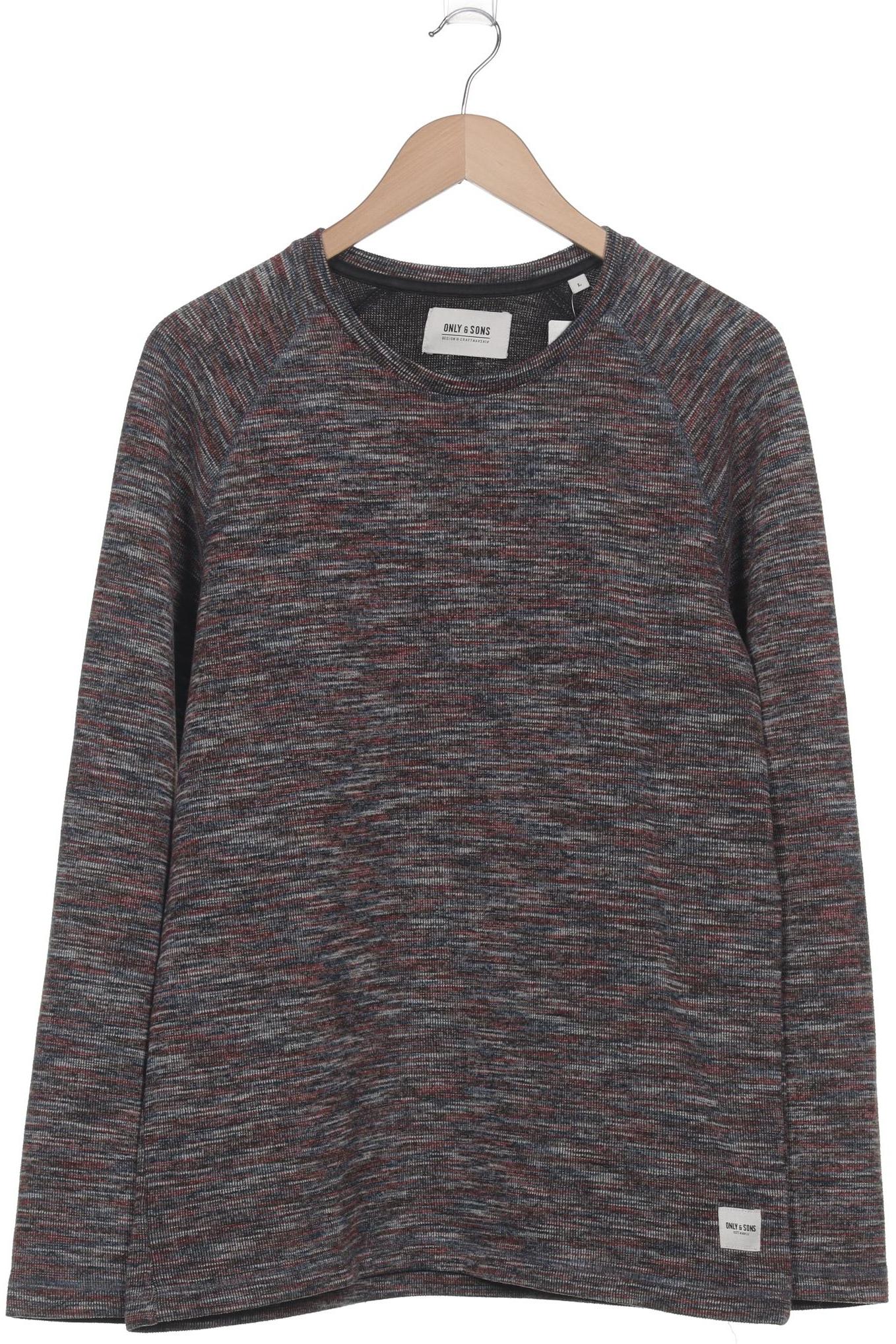 

Only & Sons Herren Pullover, bordeaux, Gr. 52