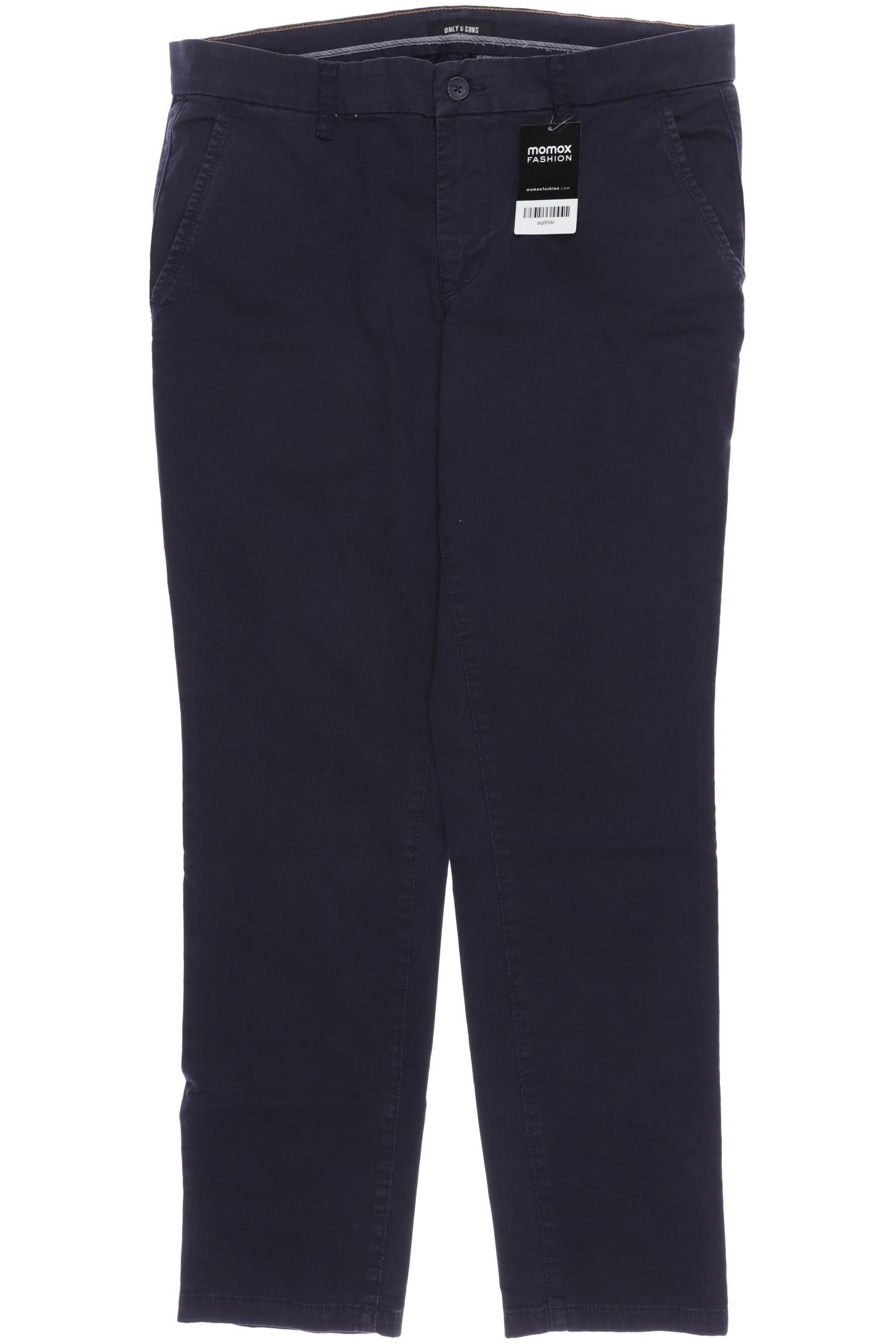 

Only & Sons Herren Stoffhose, marineblau, Gr. 32