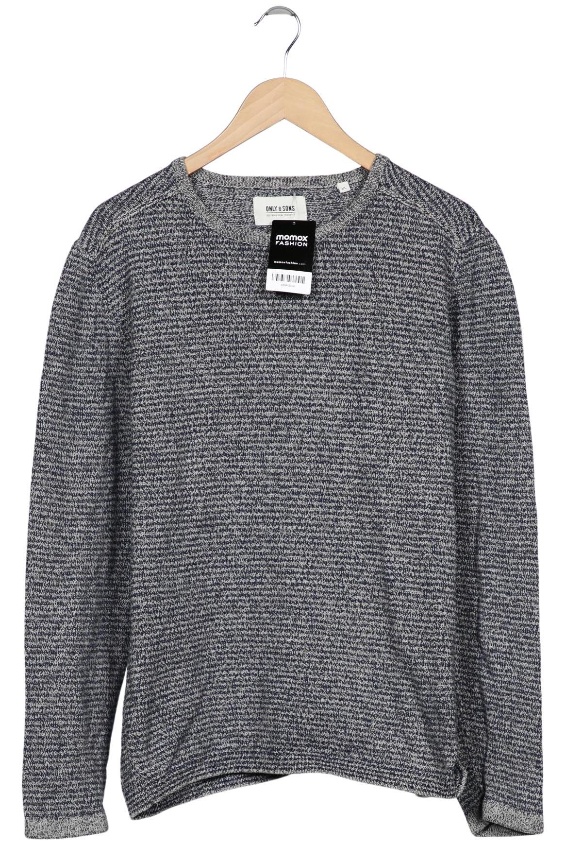 

Only & Sons Herren Pullover, grau, Gr. 54