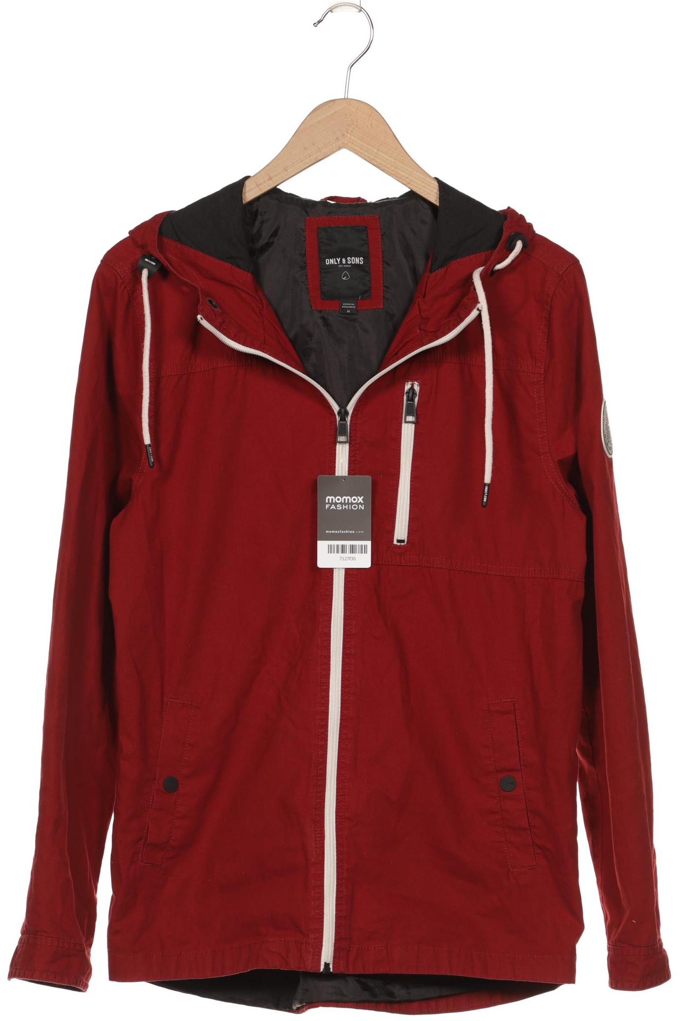 Thumbnail - Only &amp; Sons Herren Jacke, rot, Gr. 48