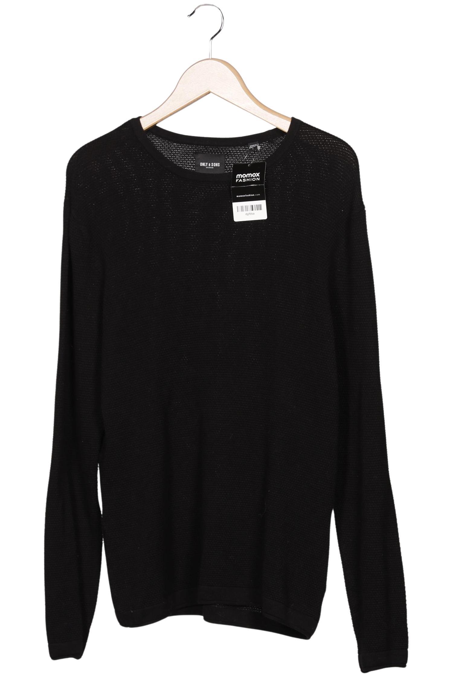 Thumbnail - Only &amp; Sons Herren Pullover, schwarz, Gr. 52