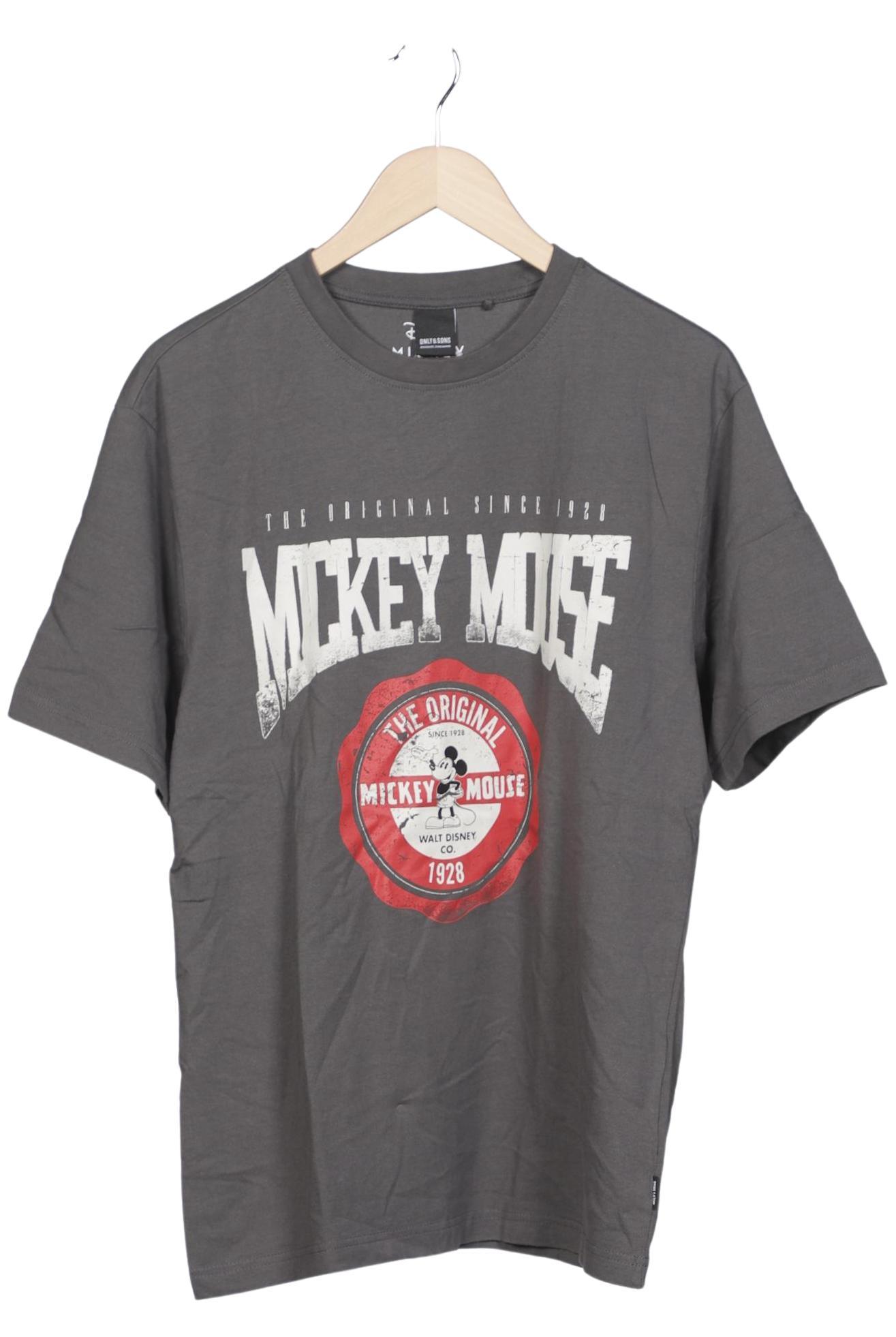 

Only & Sons Herren T-Shirt, grau, Gr. 48