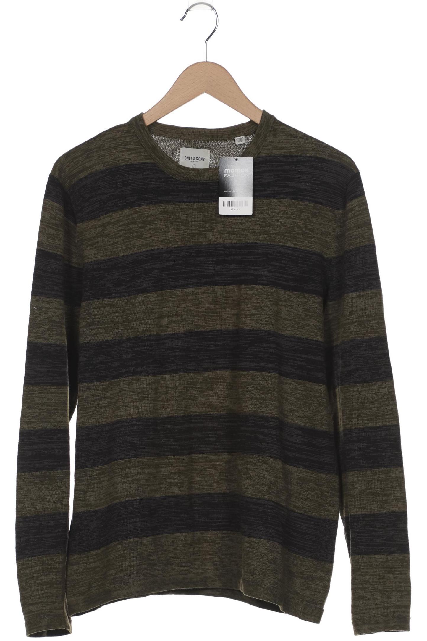 

Only & Sons Herren Pullover, grün, Gr. 48