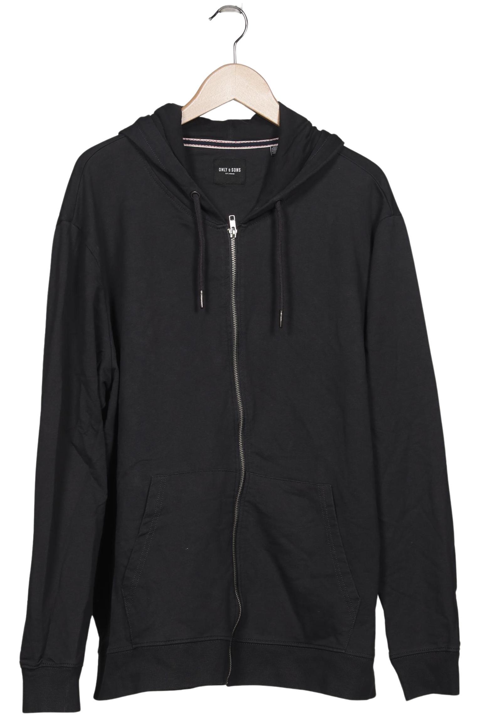 

Only & Sons Herren Kapuzenpullover, schwarz, Gr. 56