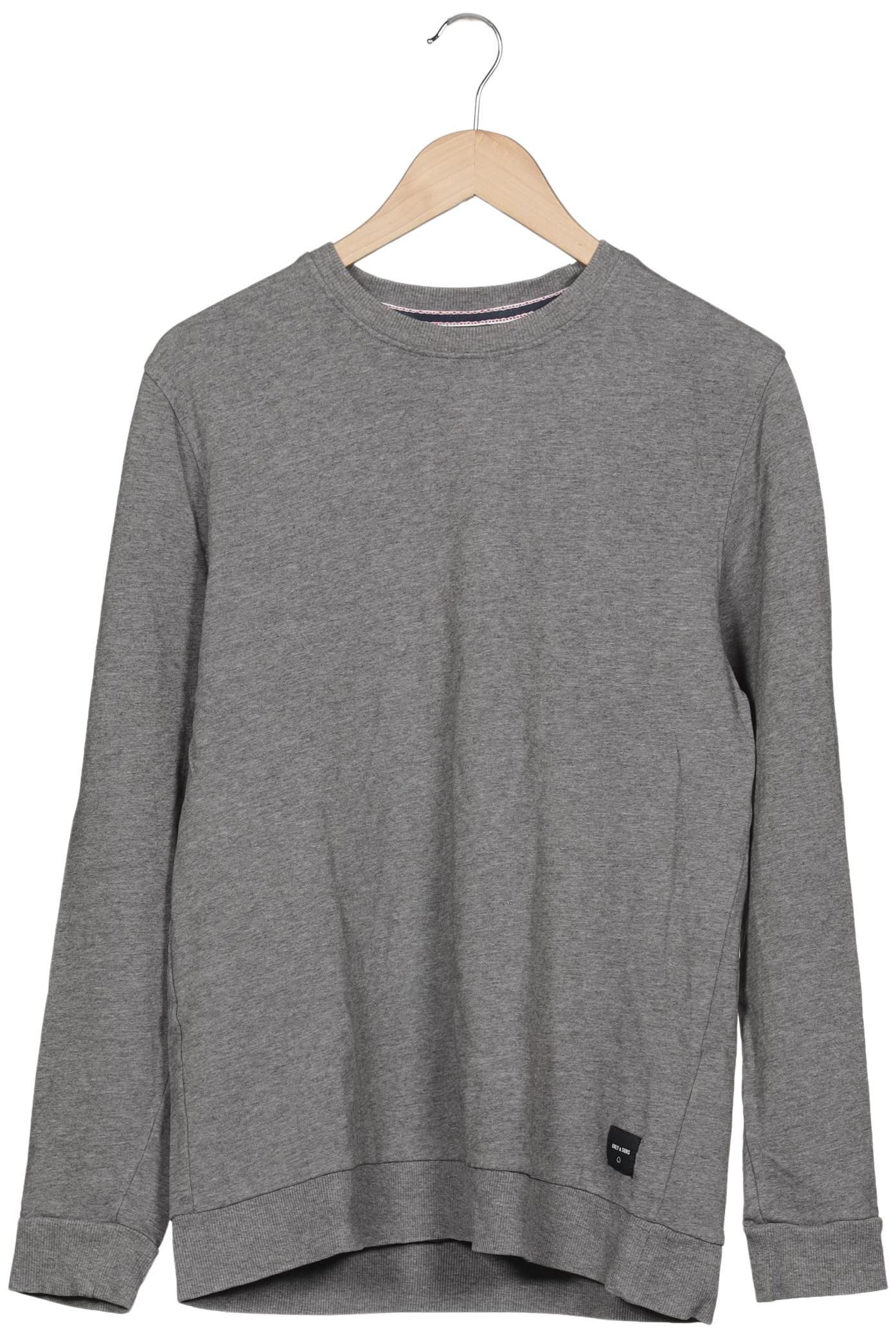 

Only & Sons Herren Sweatshirt, grau, Gr. 48