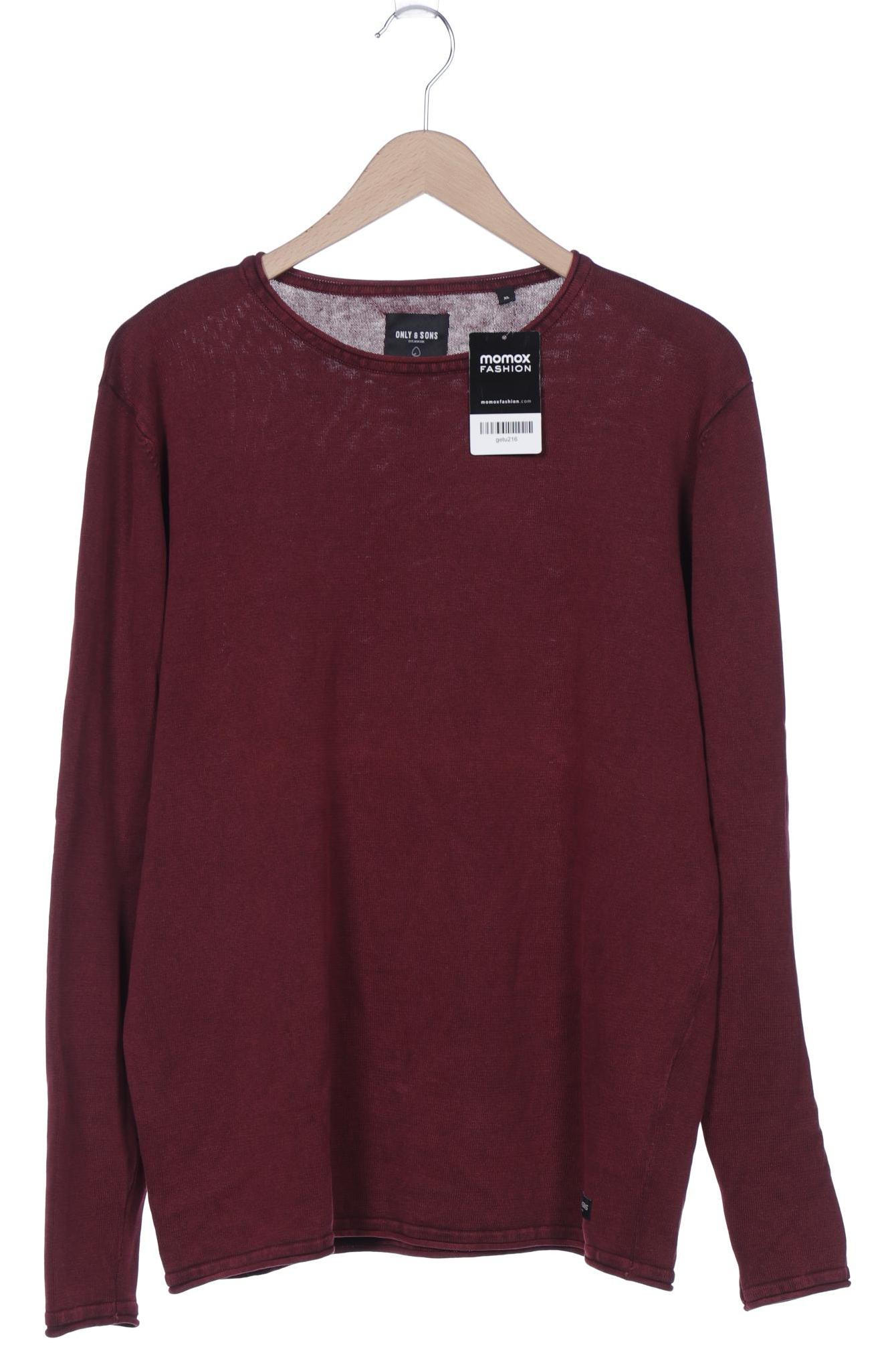 

Only & Sons Herren Pullover, bordeaux, Gr. 54