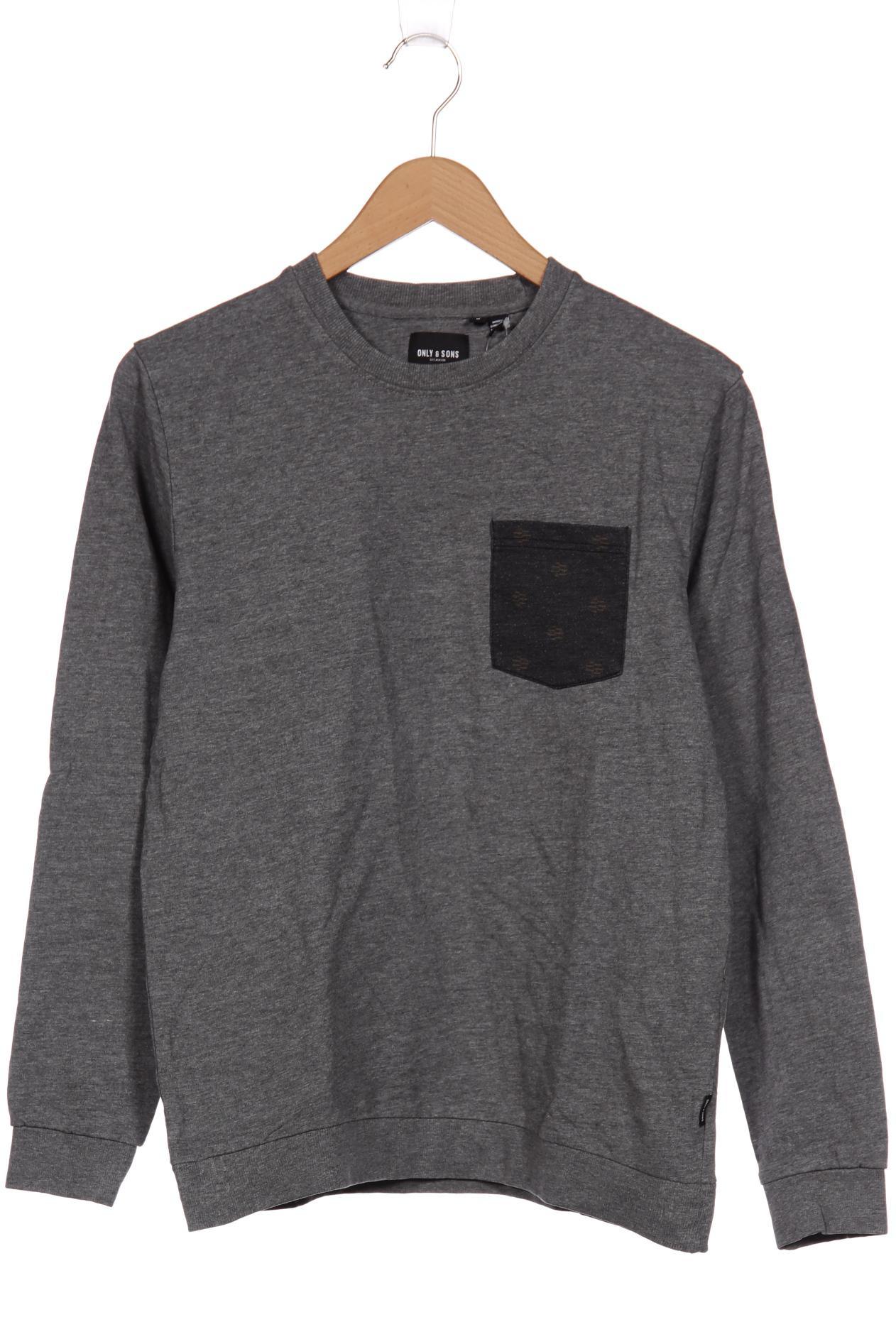 

Only & Sons Herren Sweatshirt, grau