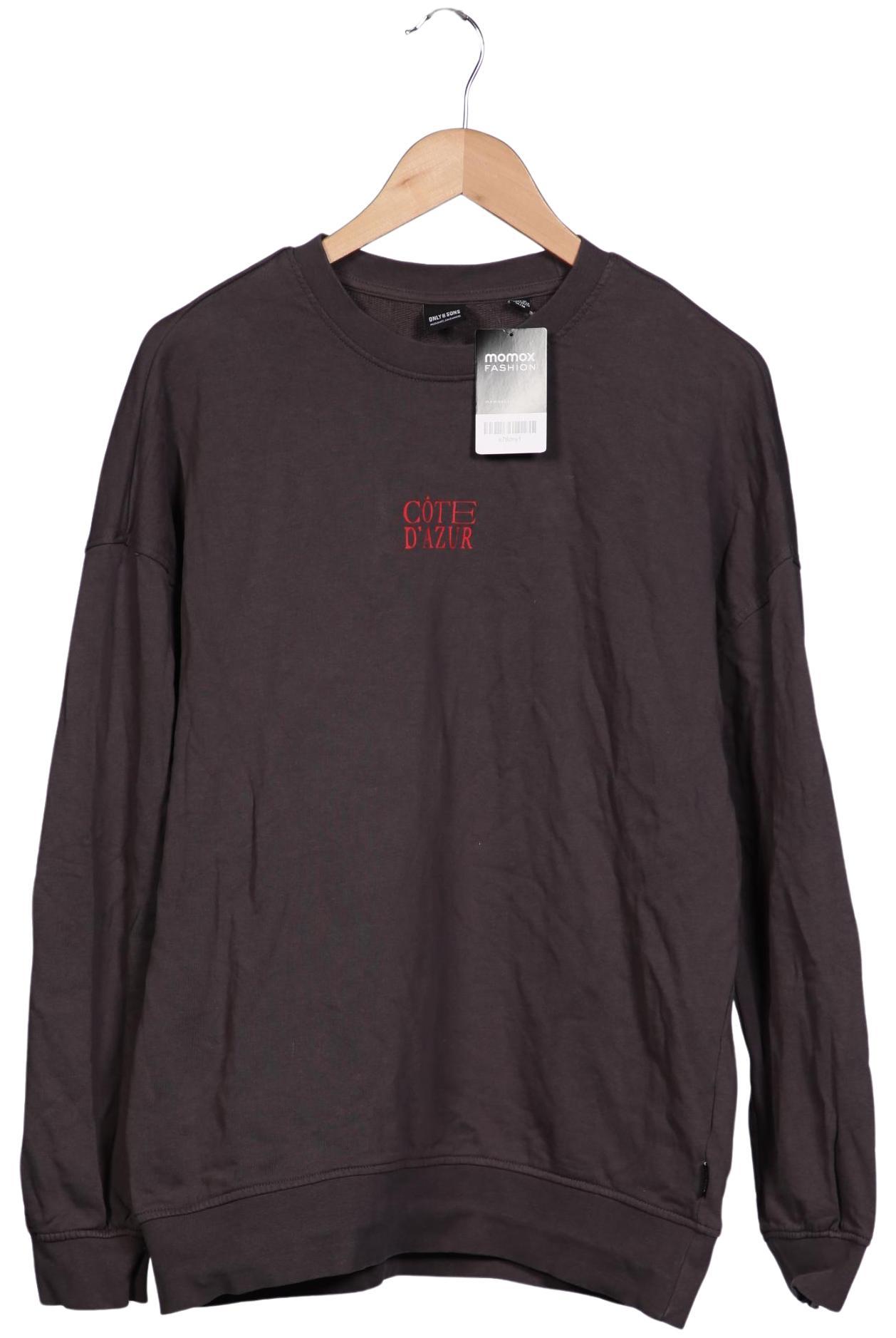 

Only & Sons Herren Sweatshirt, grau, Gr. 48