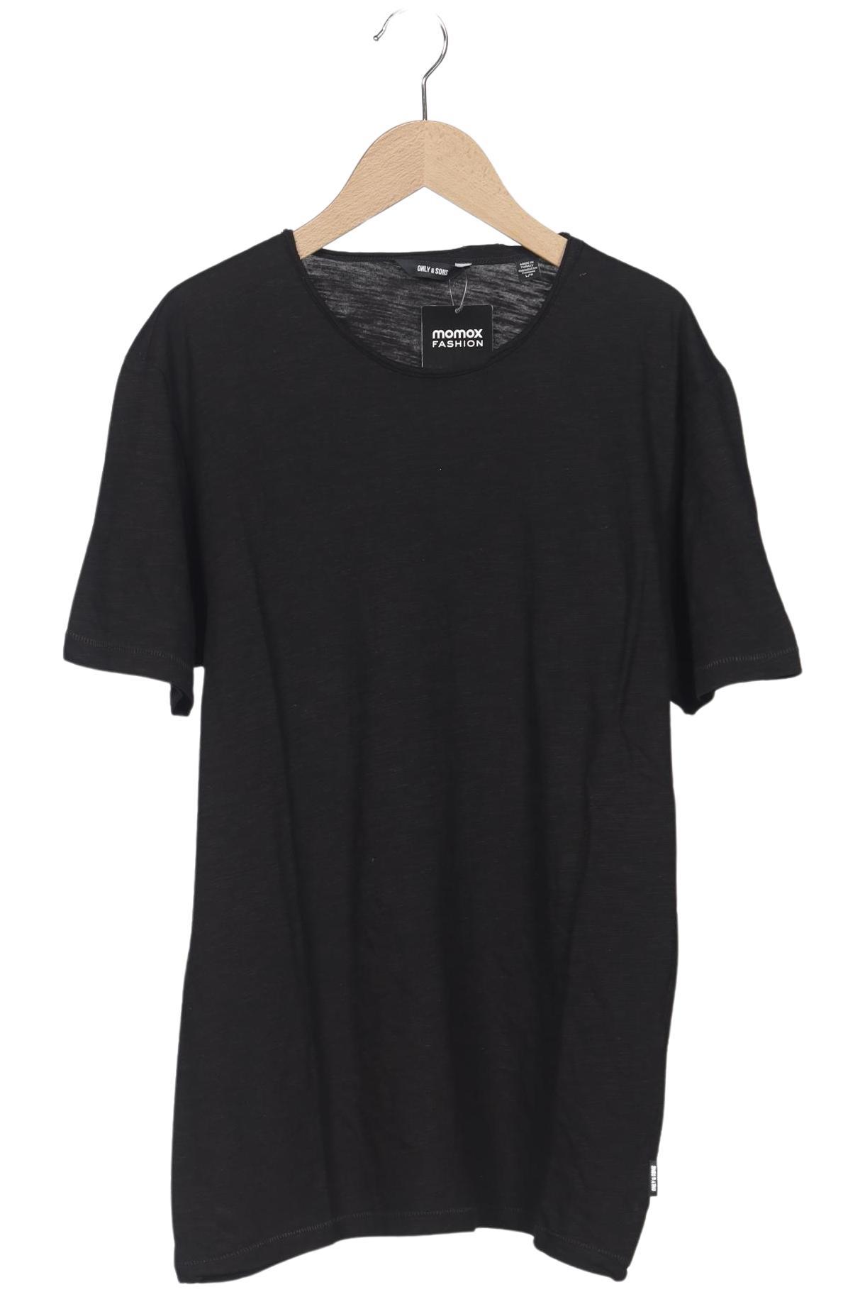 

Only & Sons Herren T-Shirt, schwarz, Gr. 52
