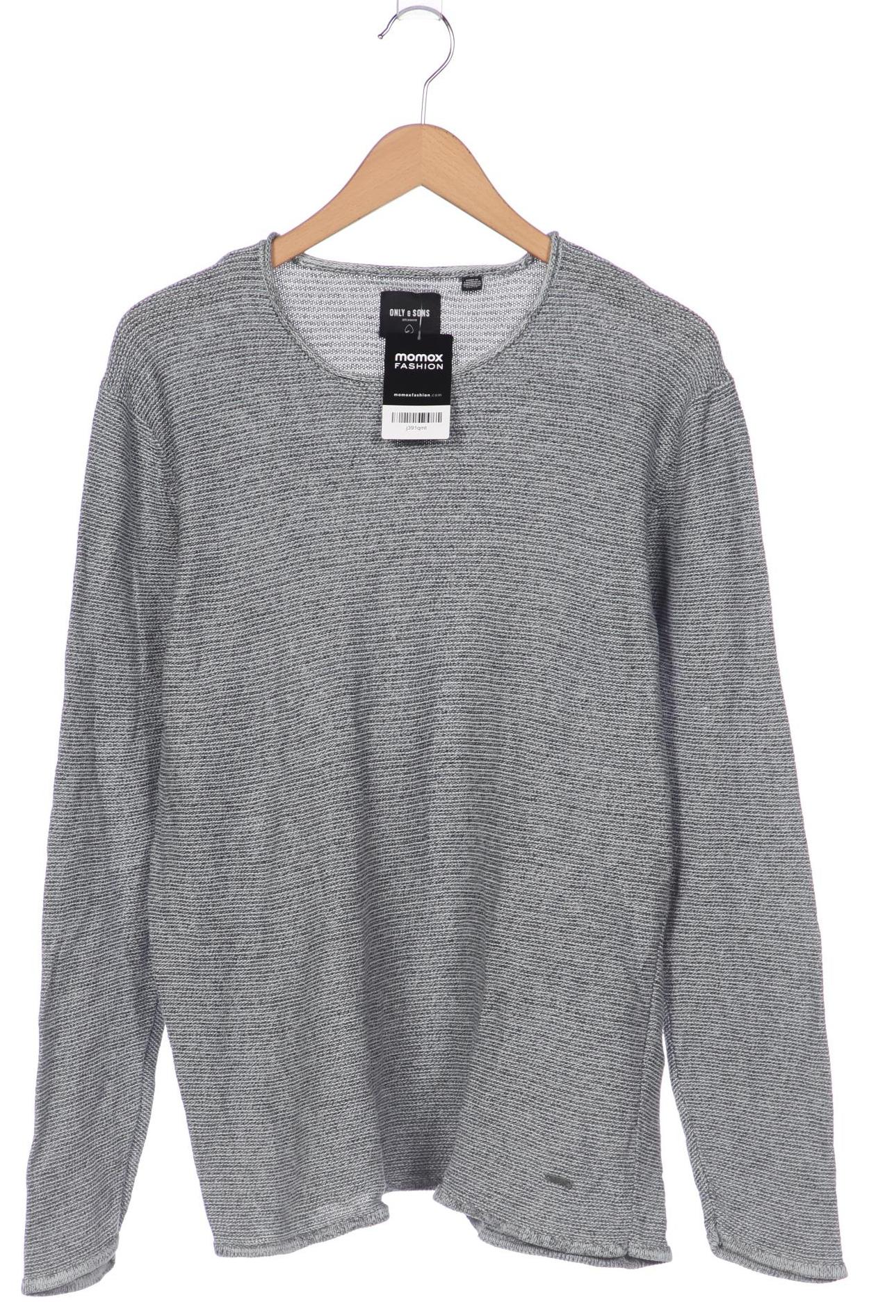 

Only & Sons Herren Pullover, grau, Gr. 54