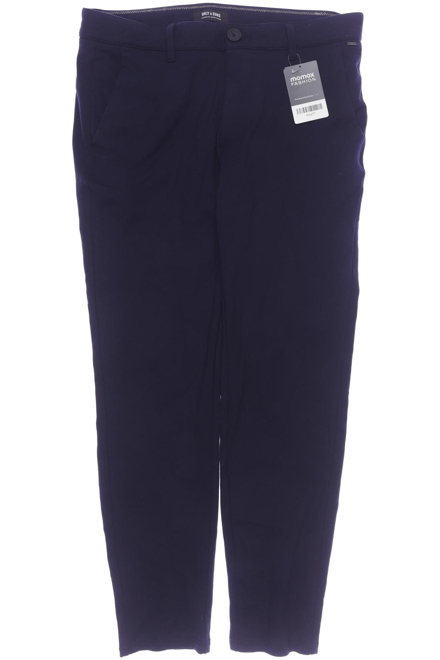 

Only & Sons Herren Stoffhose, marineblau, Gr. 31