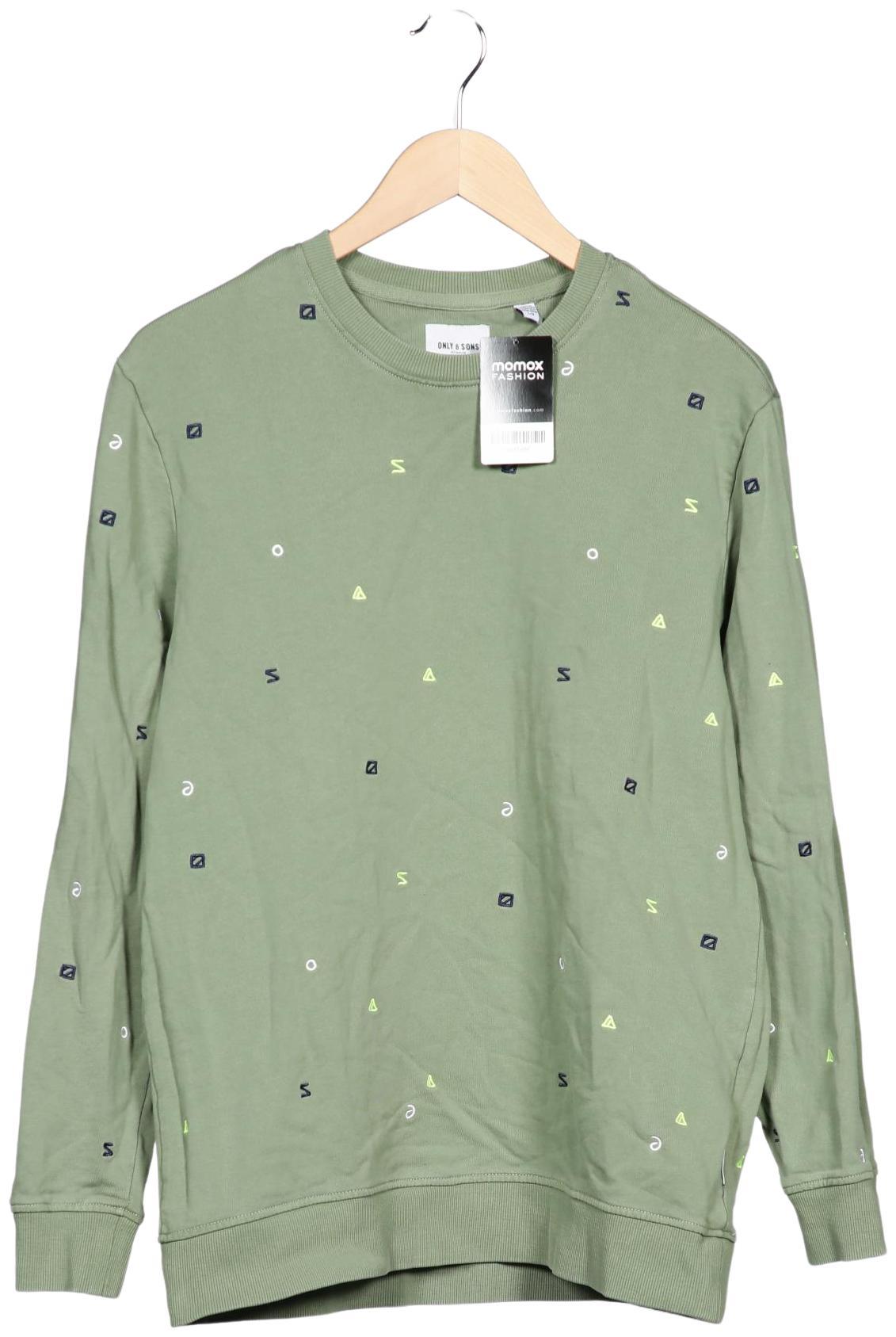 

Only & Sons Herren Sweatshirt, grün, Gr. 52