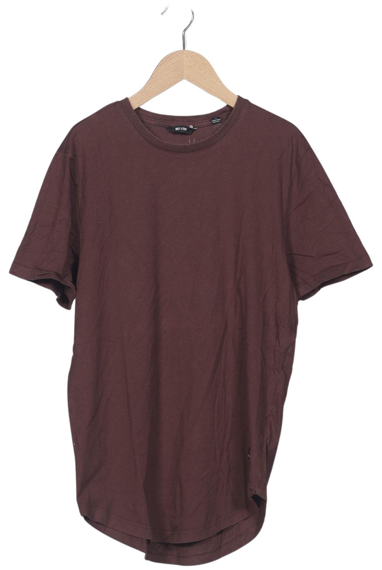 Thumbnail - Only &amp; Sons Herren T-Shirt, bordeaux, Gr. 48