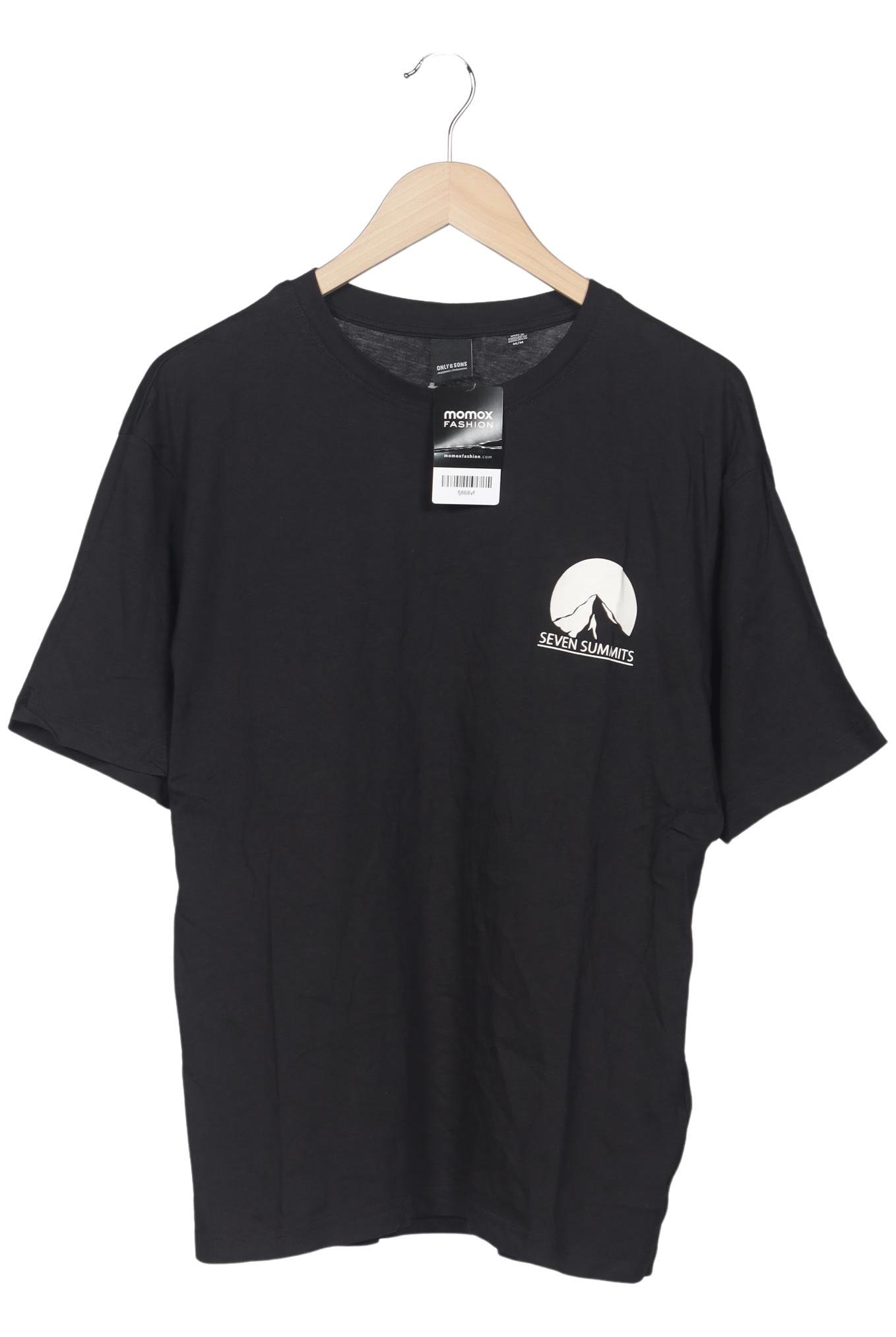 

Only & Sons Herren T-Shirt, schwarz, Gr. 48