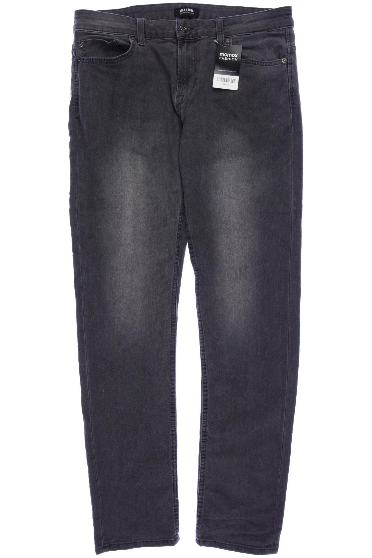 

Only & Sons Herren Jeans, grau, Gr. 33