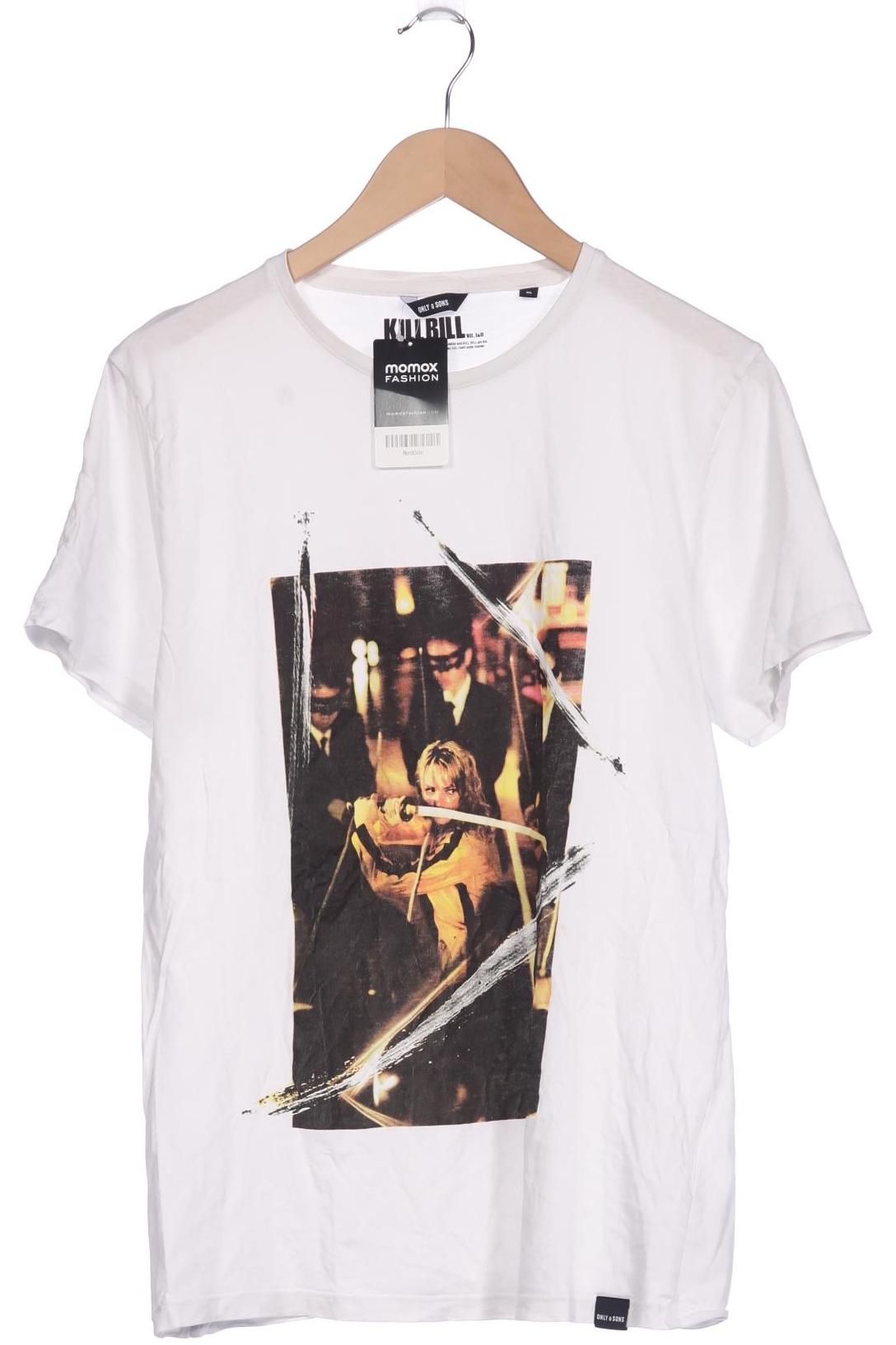 

Only & Sons Herren T-Shirt, weiß, Gr. 54