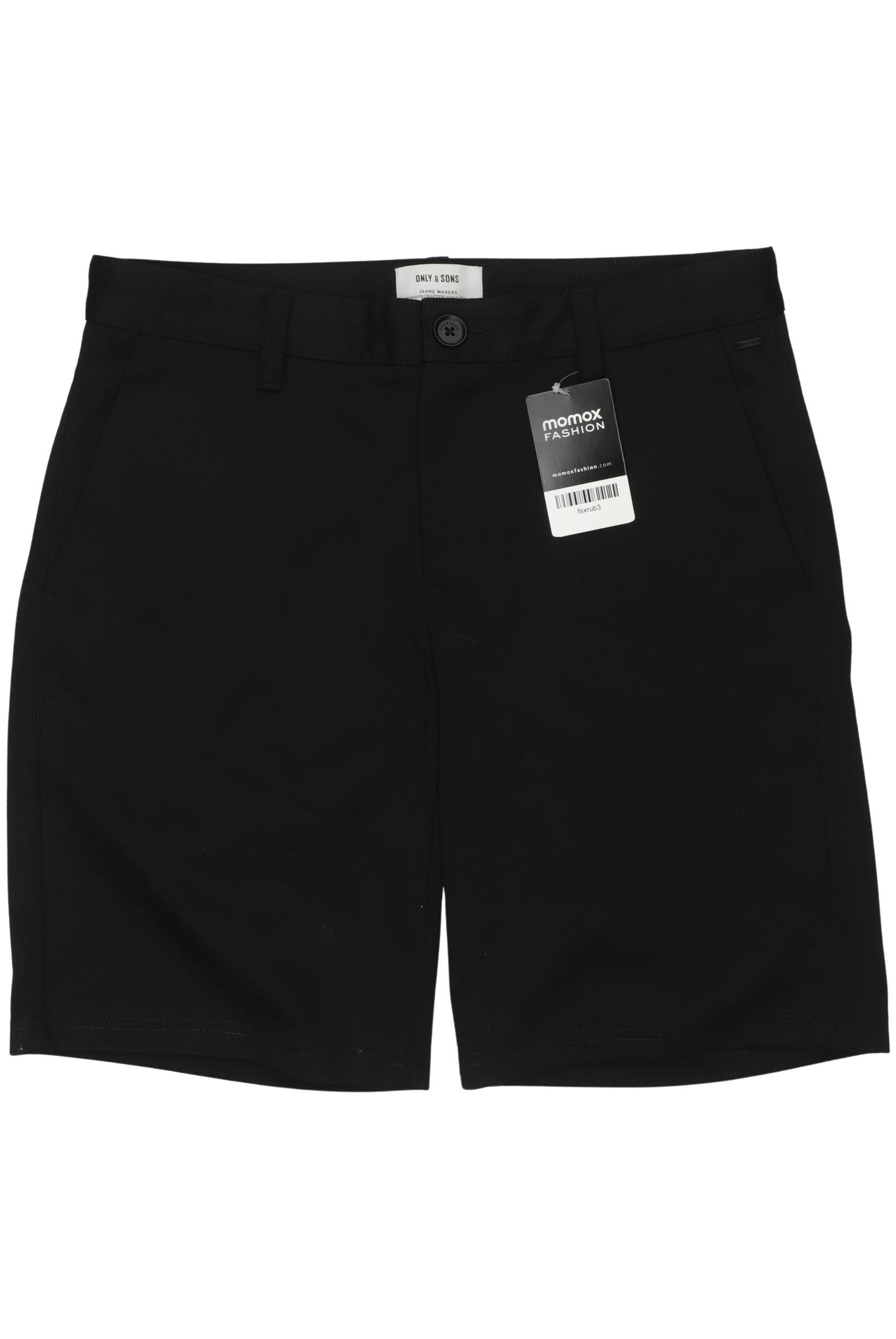 Thumbnail - Only &amp; Sons Herren Shorts, schwarz, Gr. 31