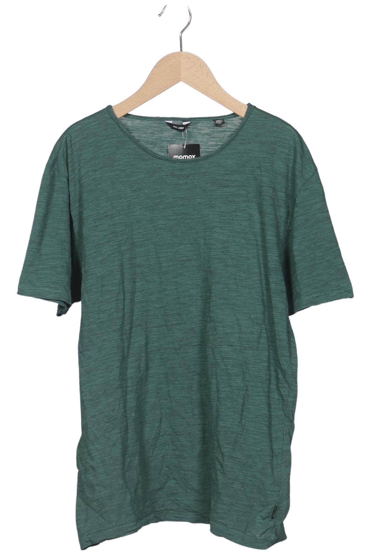 

Only & Sons Herren T-Shirt, grün, Gr. 52
