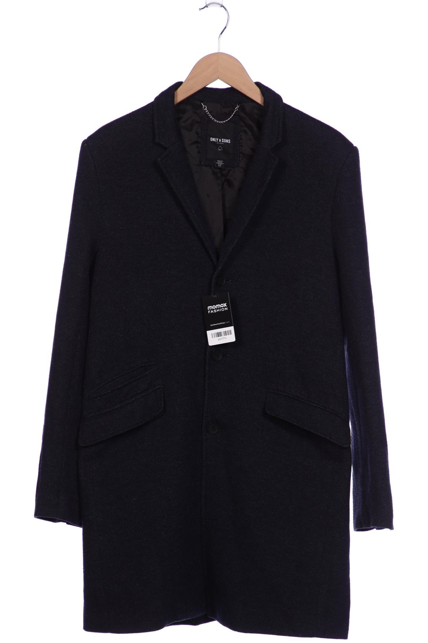

Only & Sons Herren Mantel, marineblau, Gr. 46