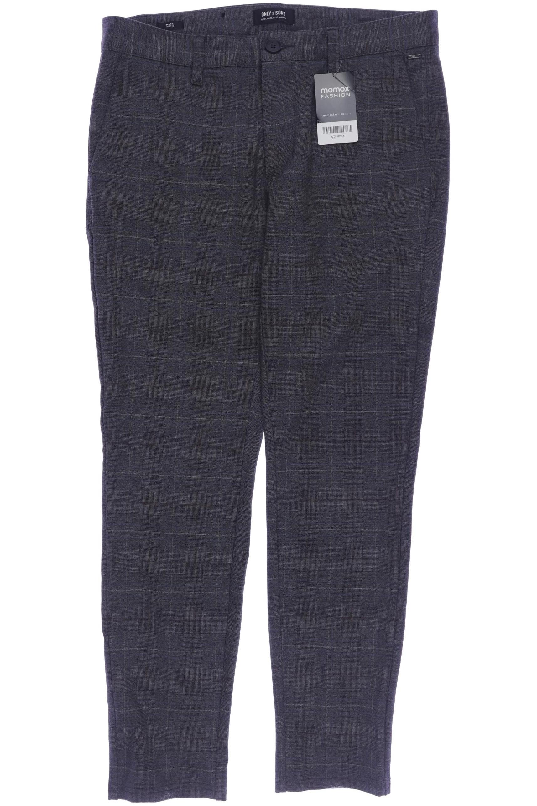 

Only & Sons Herren Stoffhose, grau, Gr. 32