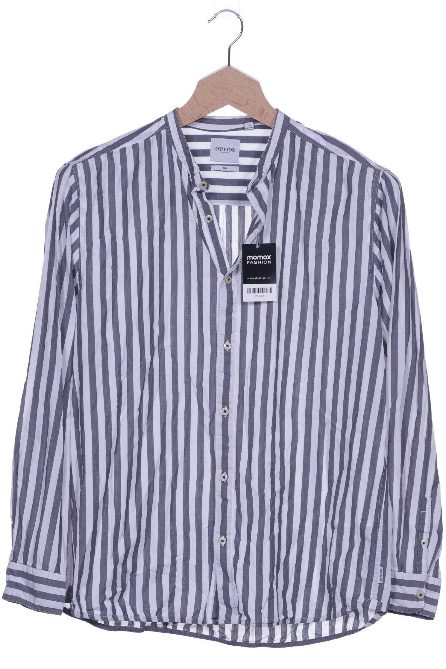 

Only & Sons Herren Hemd, grau, Gr. 56