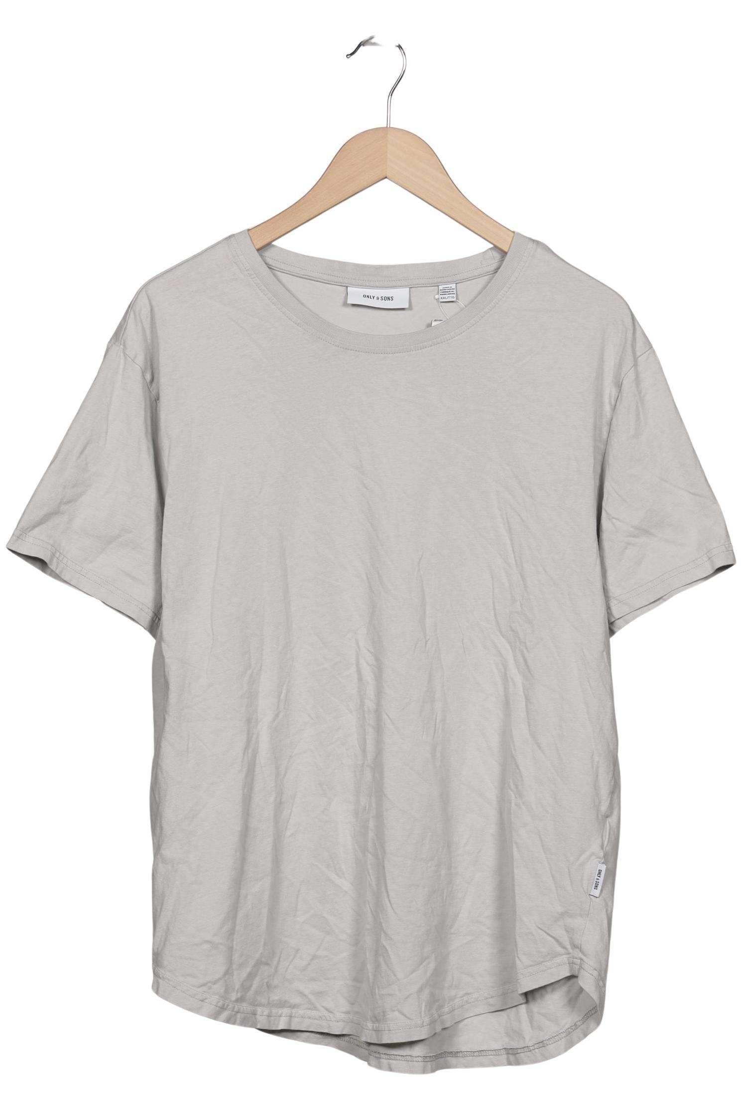 

Only & Sons Herren T-Shirt, grau, Gr. 56
