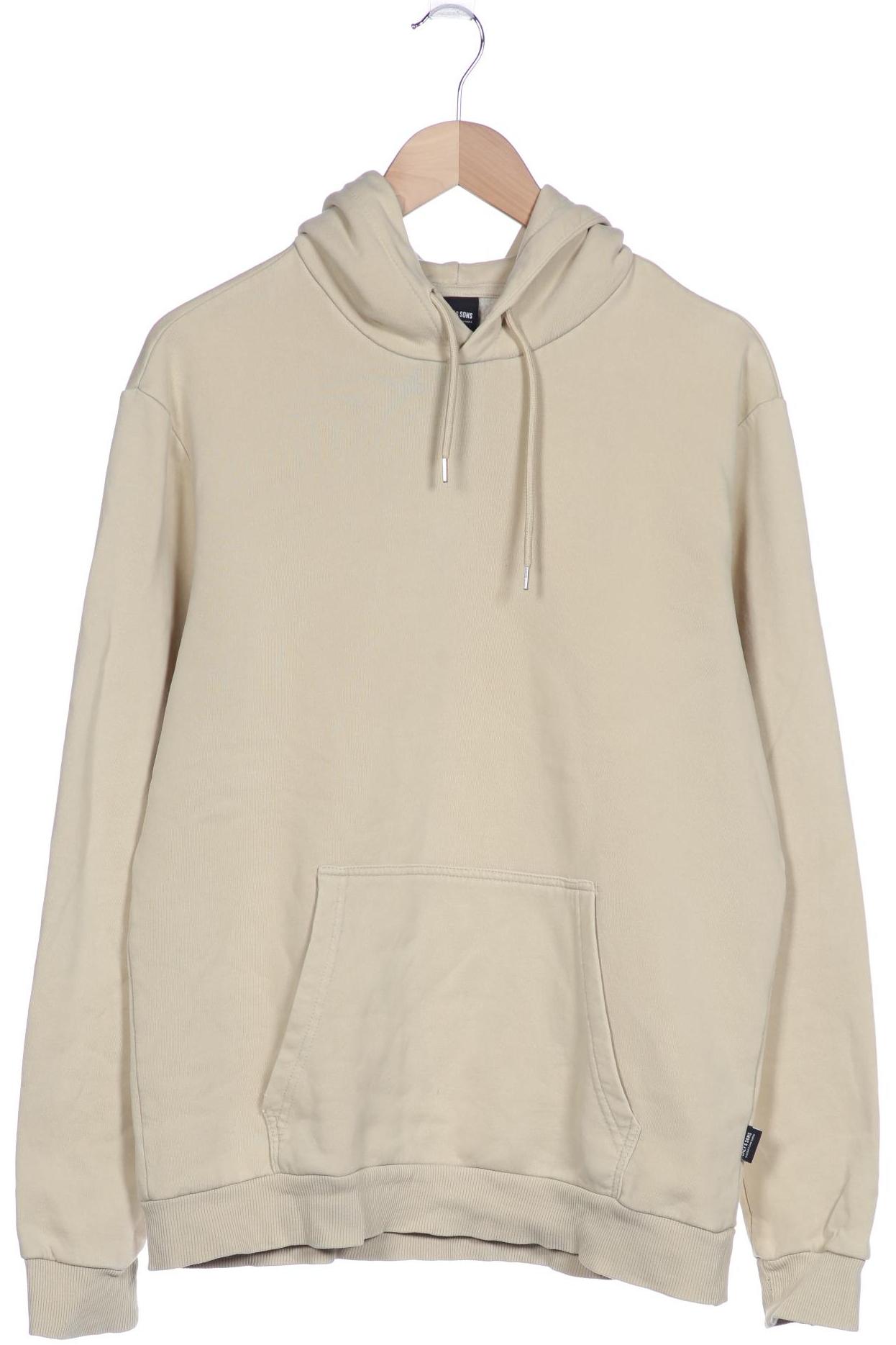 

Only & Sons Herren Kapuzenpullover, beige, Gr. 48