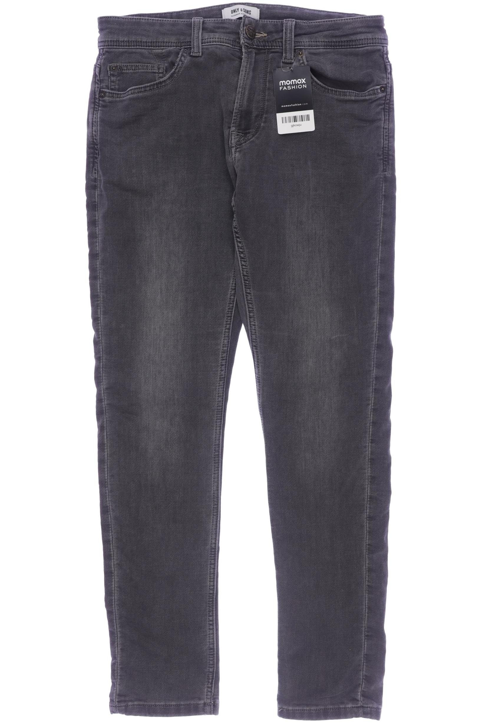 

Only & Sons Herren Jeans, grau, Gr. 30