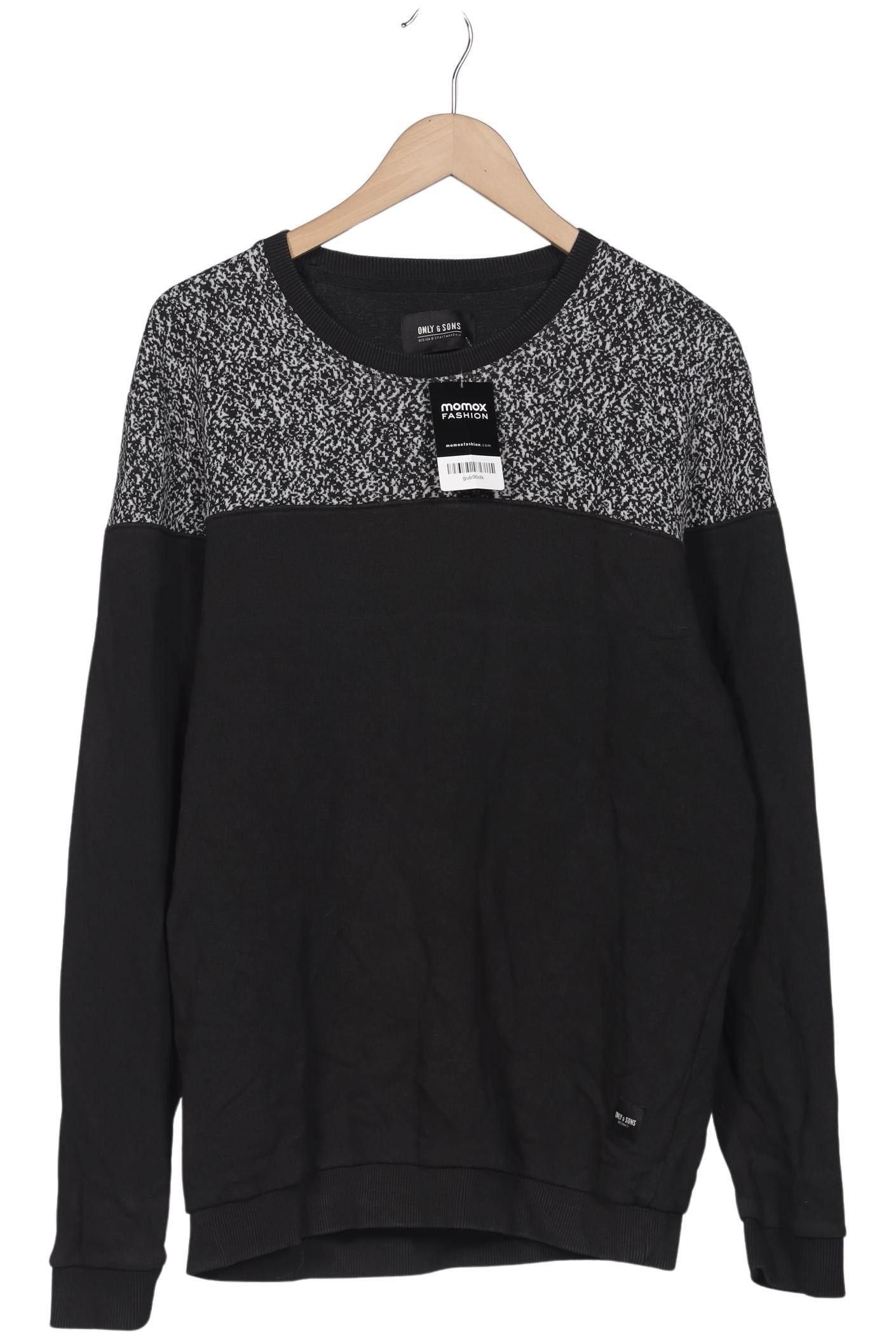 

Only & Sons Herren Sweatshirt, schwarz, Gr. 54