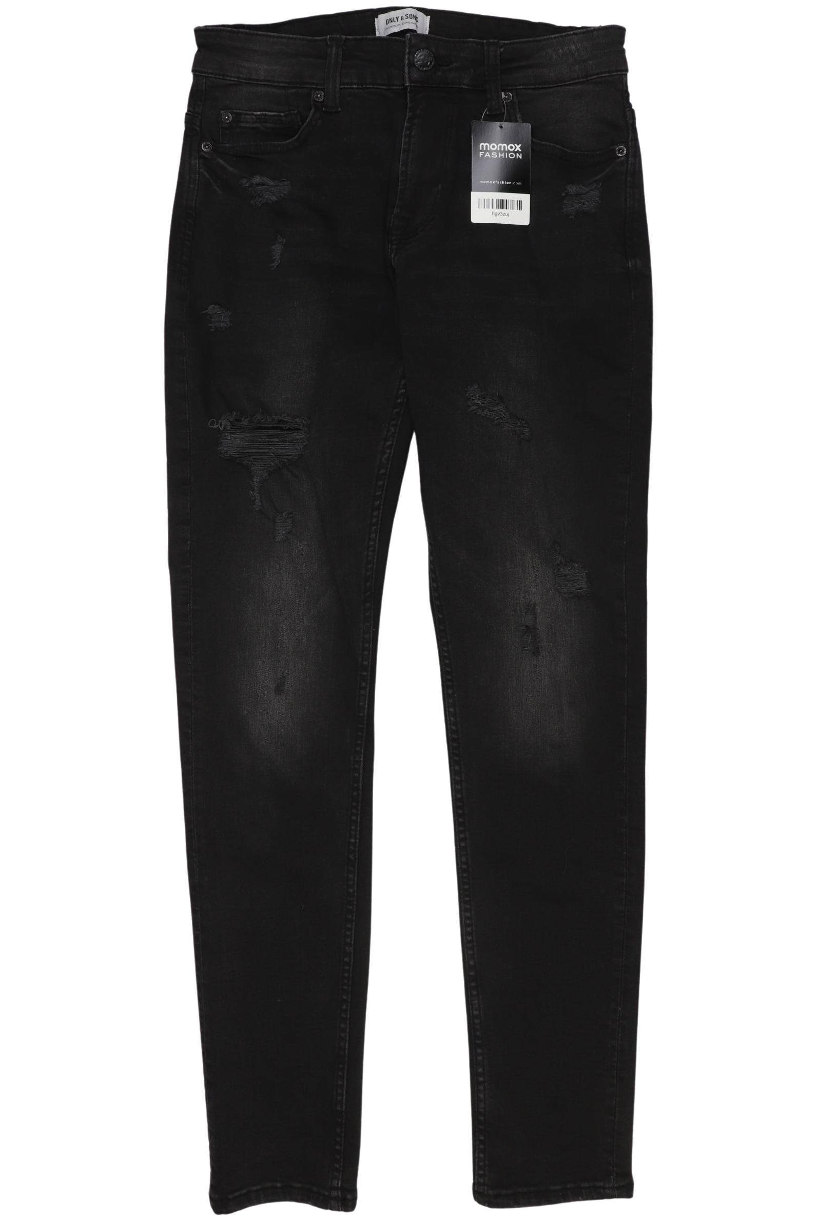 

Only & Sons Herren Jeans, schwarz, Gr. 28