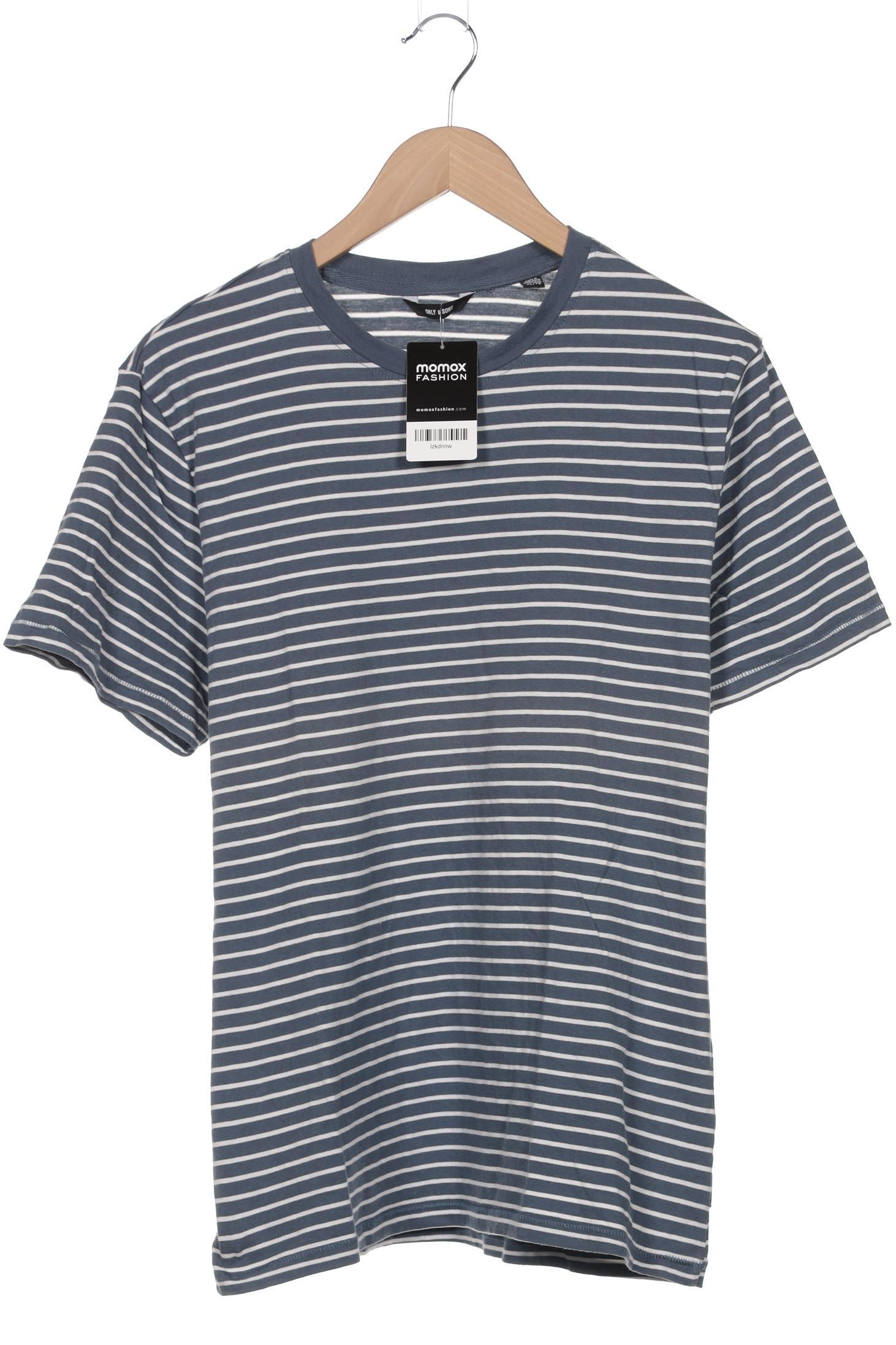 

Only & Sons Herren T-Shirt, blau, Gr. 54