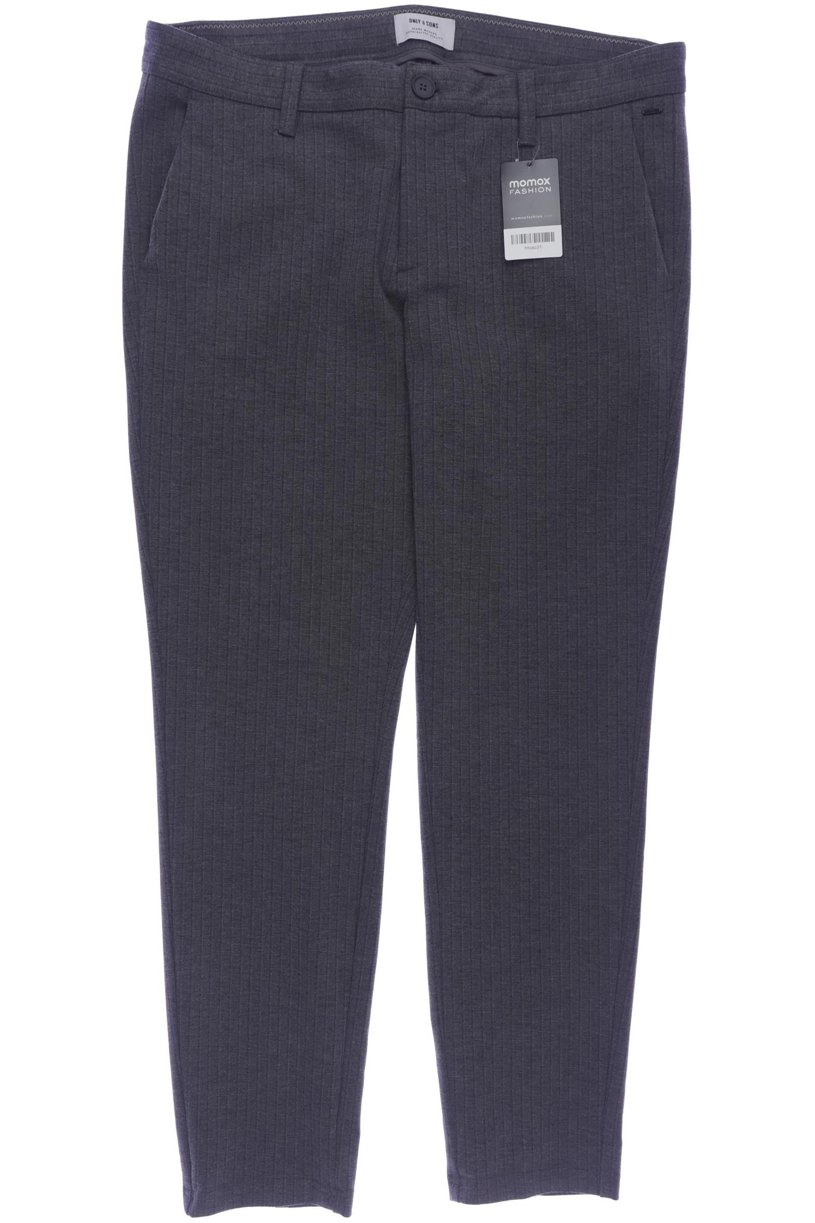

Only & Sons Herren Stoffhose, grau, Gr. 34