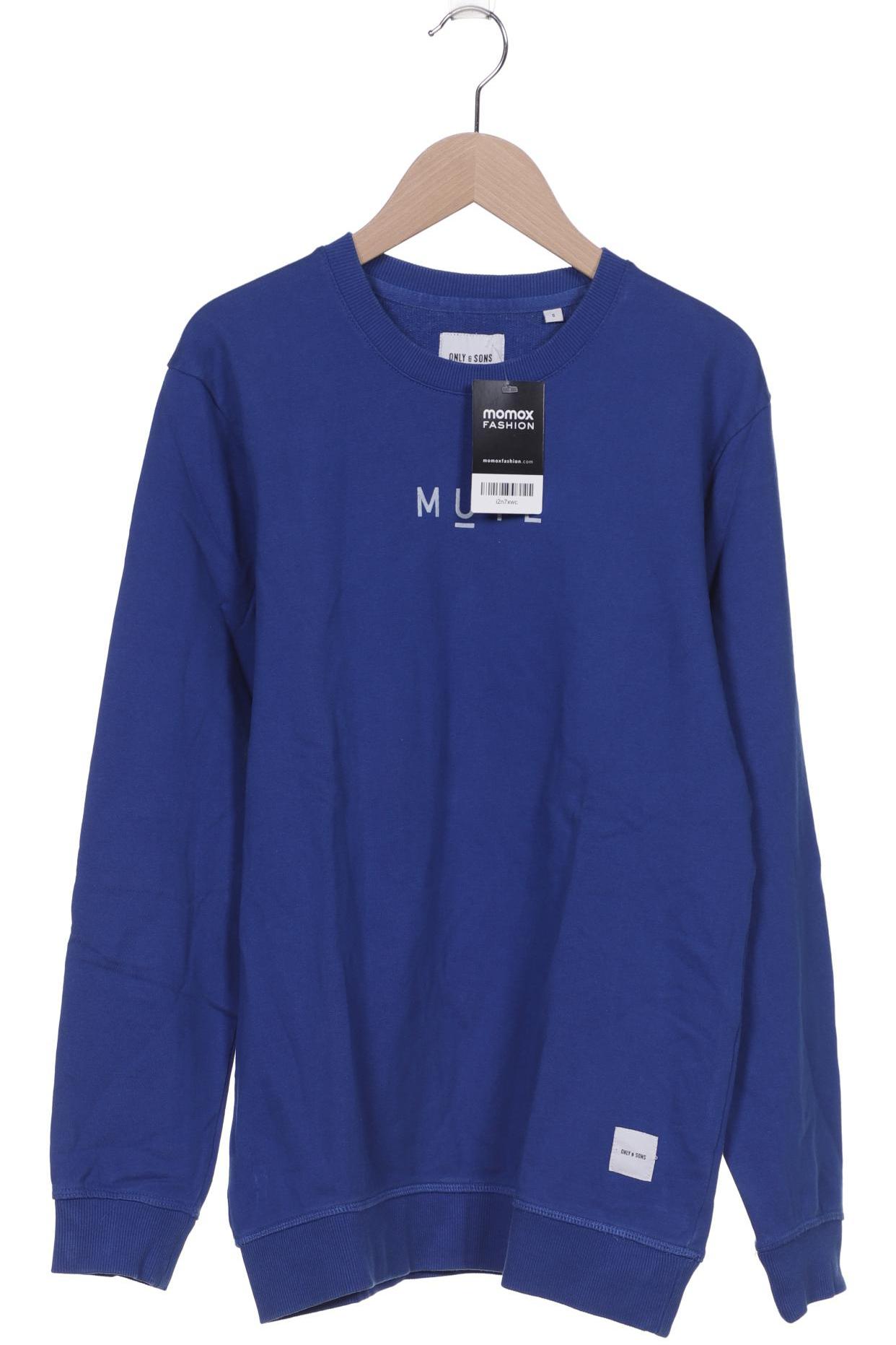 

Only & Sons Herren Sweatshirt, blau