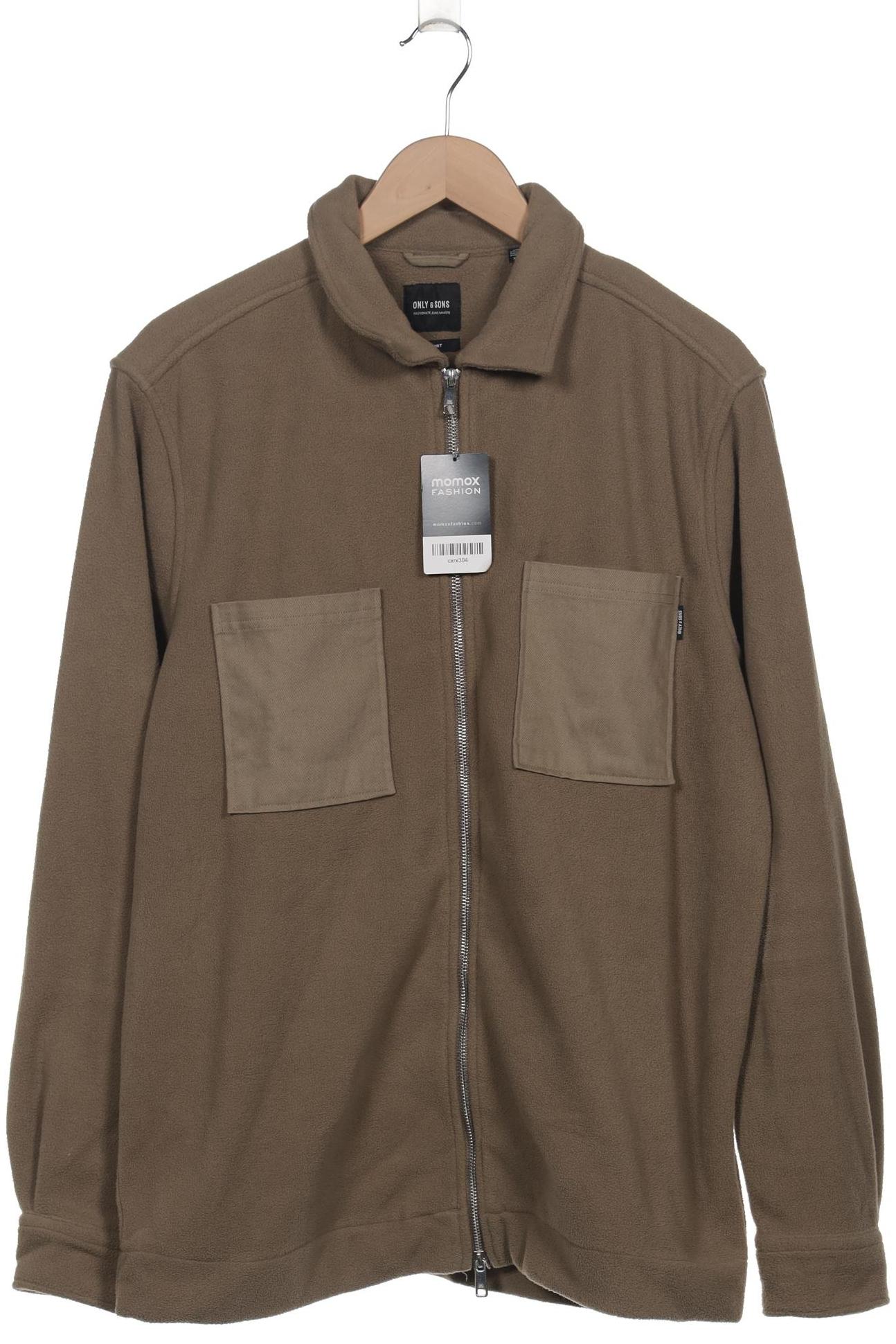 

Only & Sons Herren Sweatshirt, grün, Gr. 54