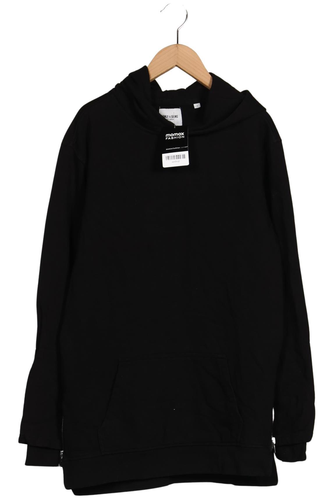 

Only & Sons Herren Kapuzenpullover, schwarz, Gr. 46