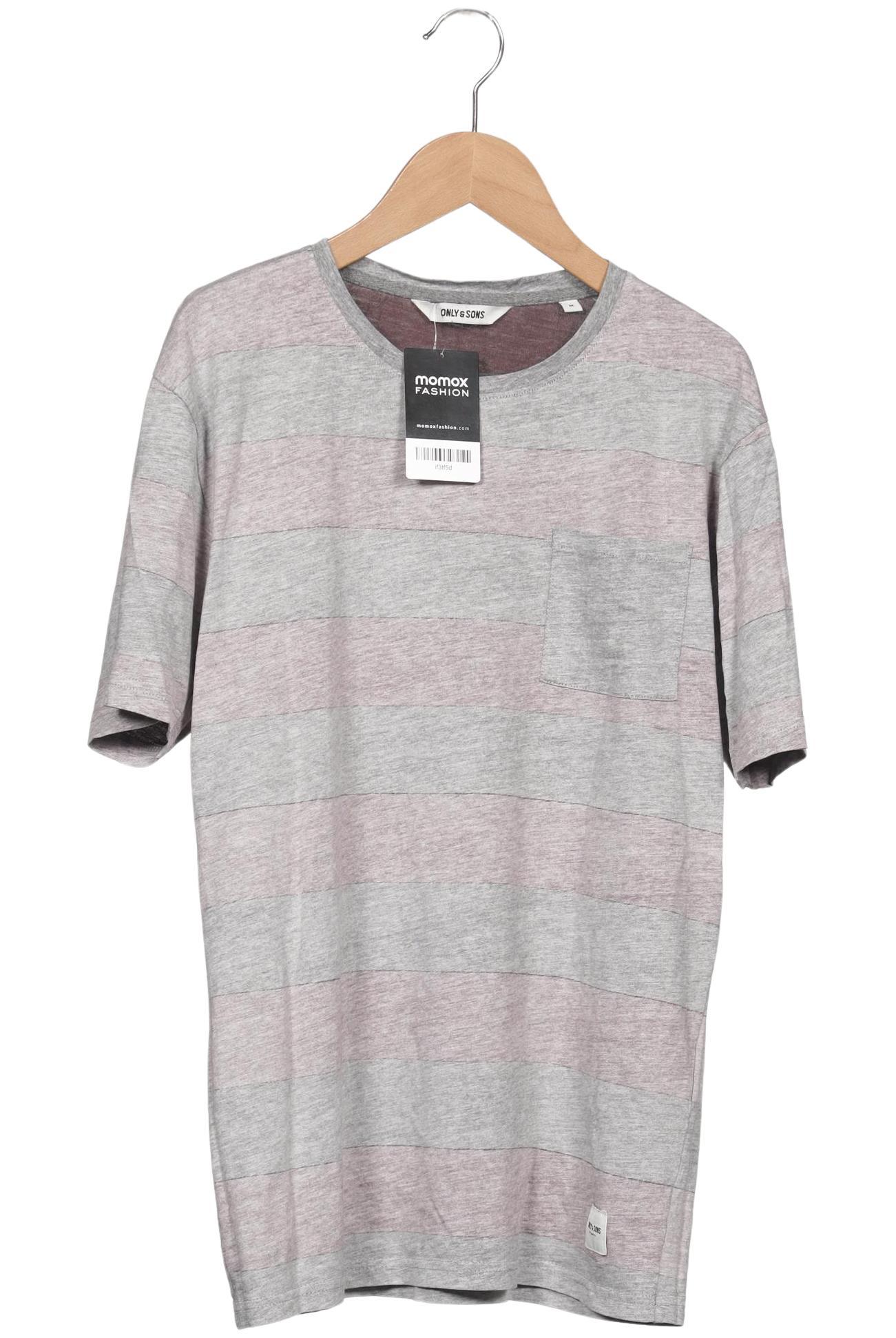 

Only & Sons Herren T-Shirt, grau, Gr. 48