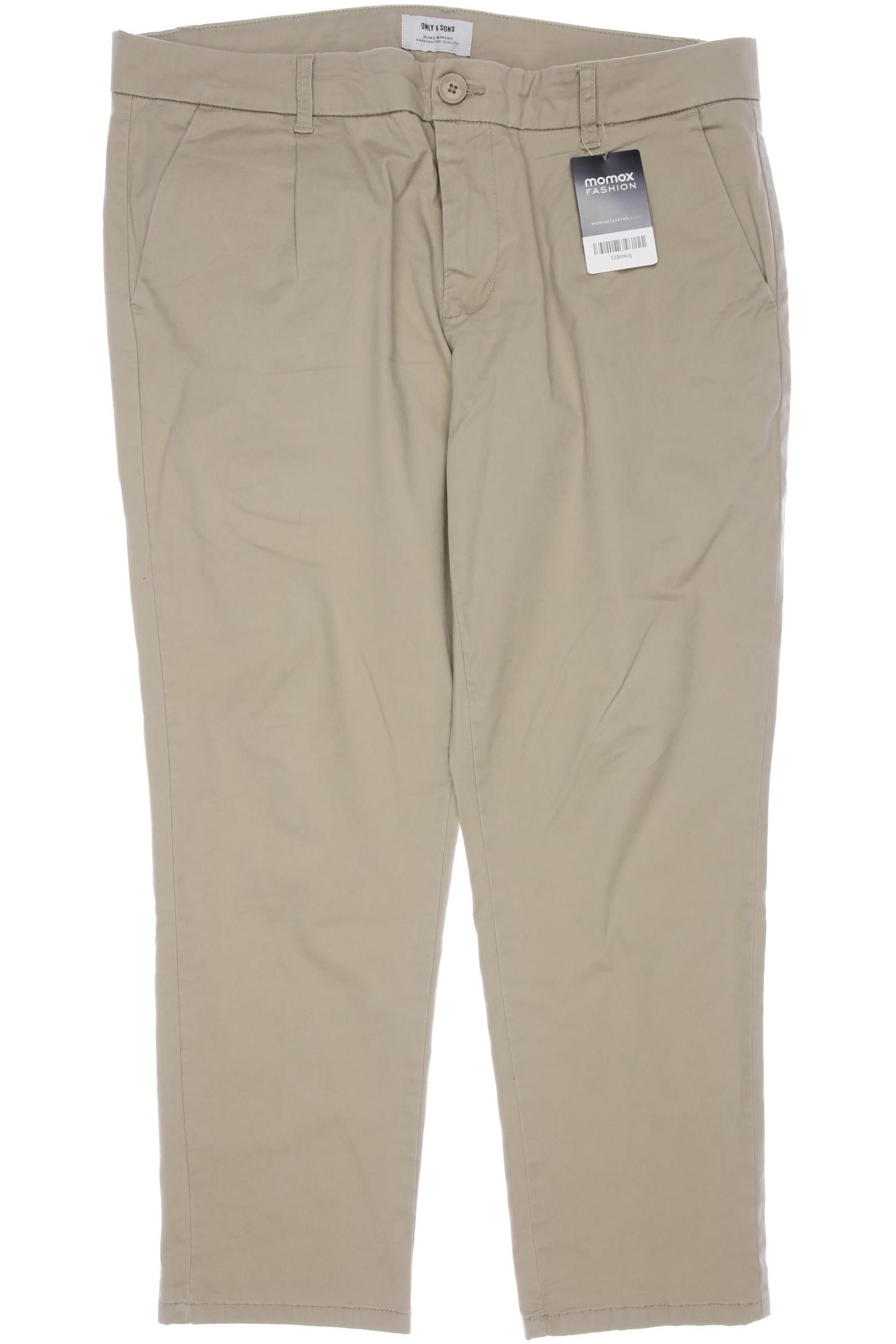 

Only & Sons Herren Stoffhose, beige, Gr. 33