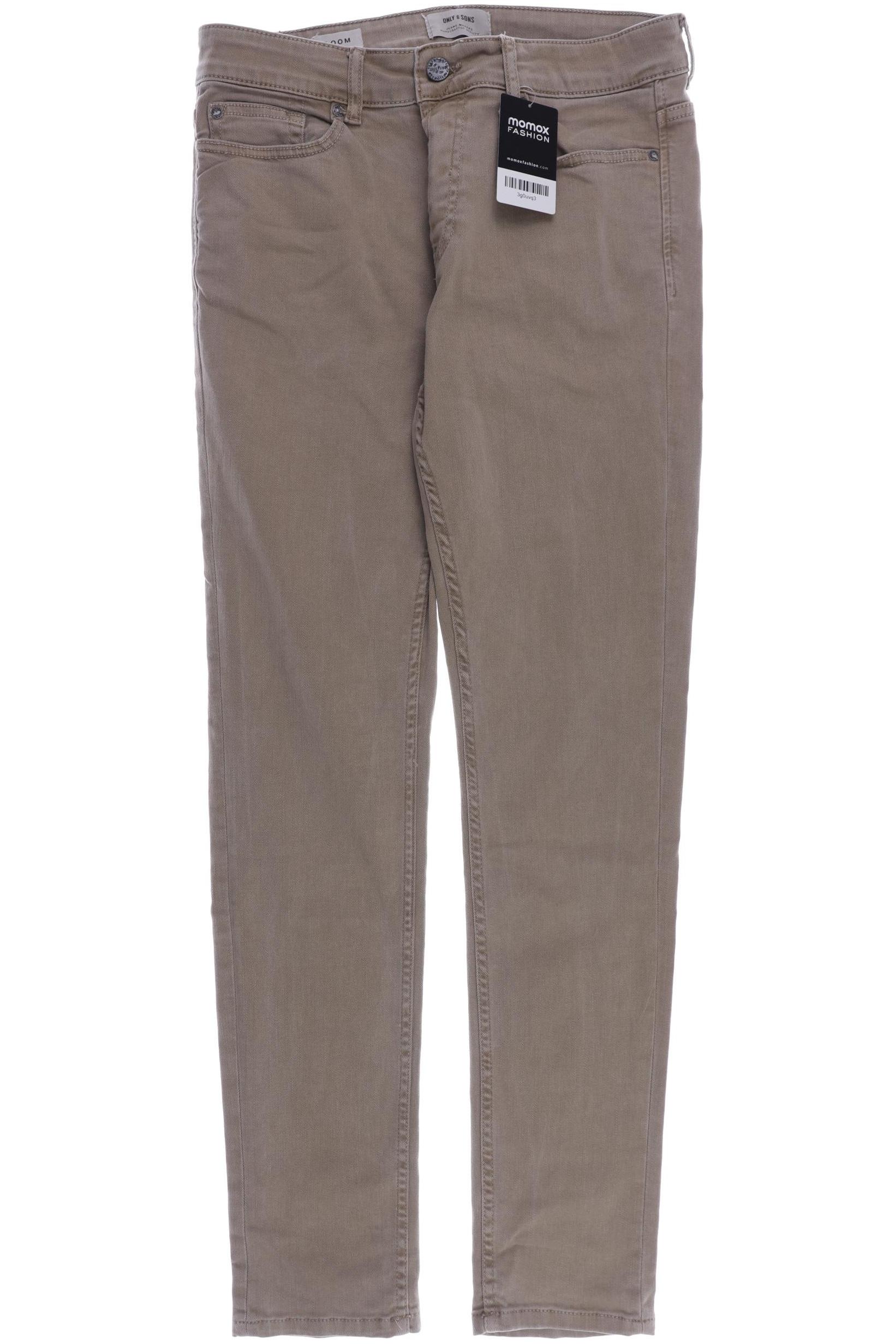 

Only & Sons Herren Jeans, braun, Gr. 30