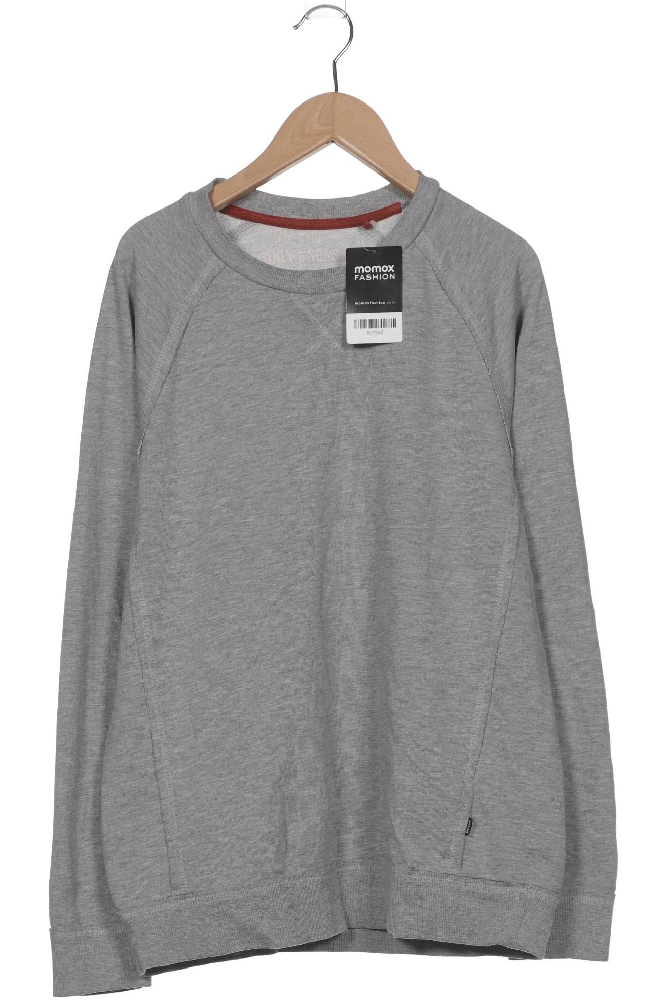 

Only & Sons Herren Sweatshirt, grau, Gr. 48