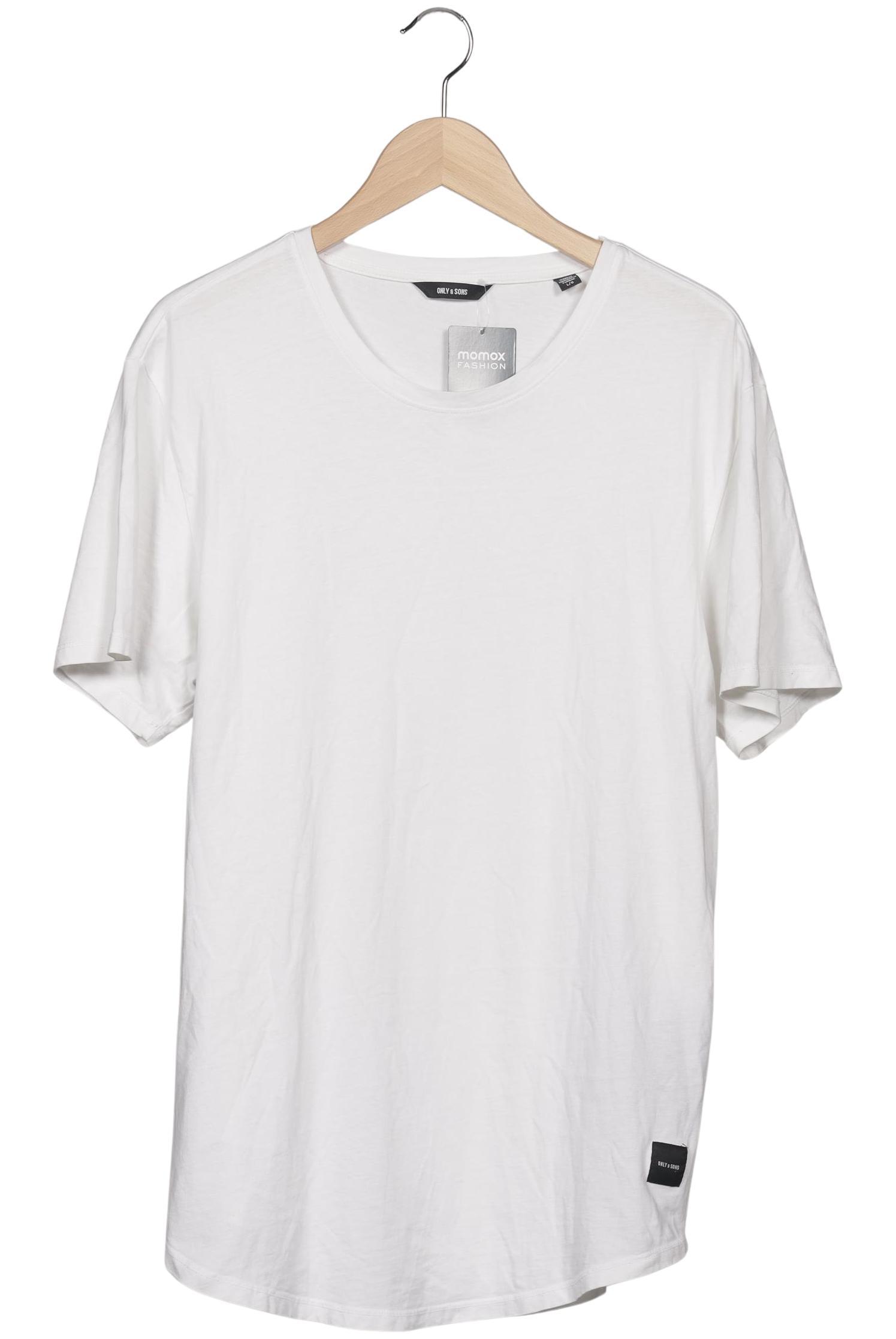 Thumbnail - Only &amp; Sons Herren T-Shirt, weiß, Gr. 52