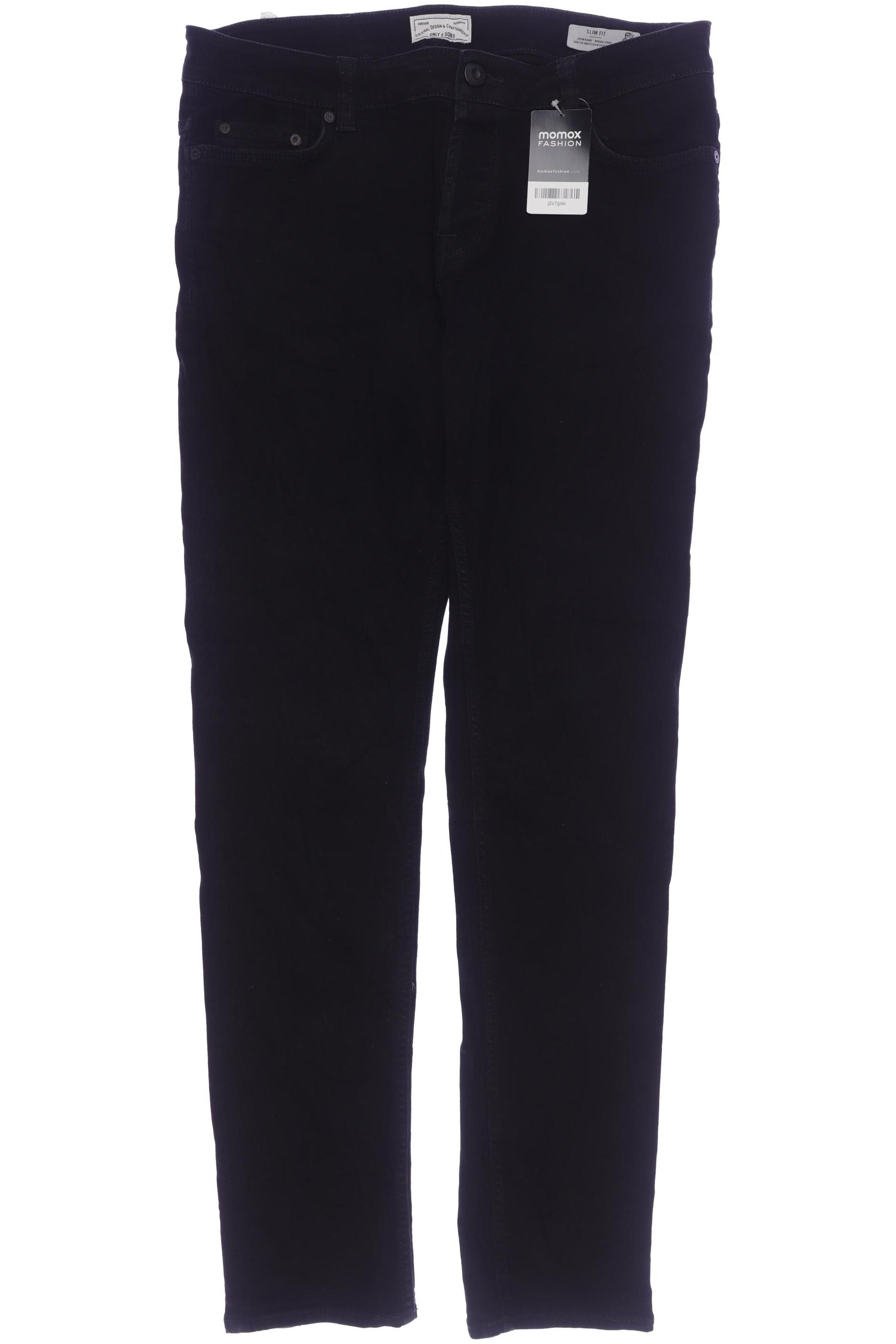 

Only & Sons Herren Jeans, schwarz, Gr. 33