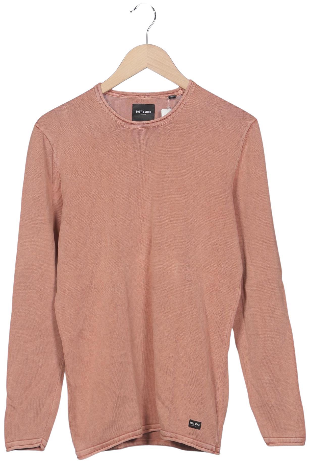 

Only & Sons Herren Pullover, pink, Gr. 48