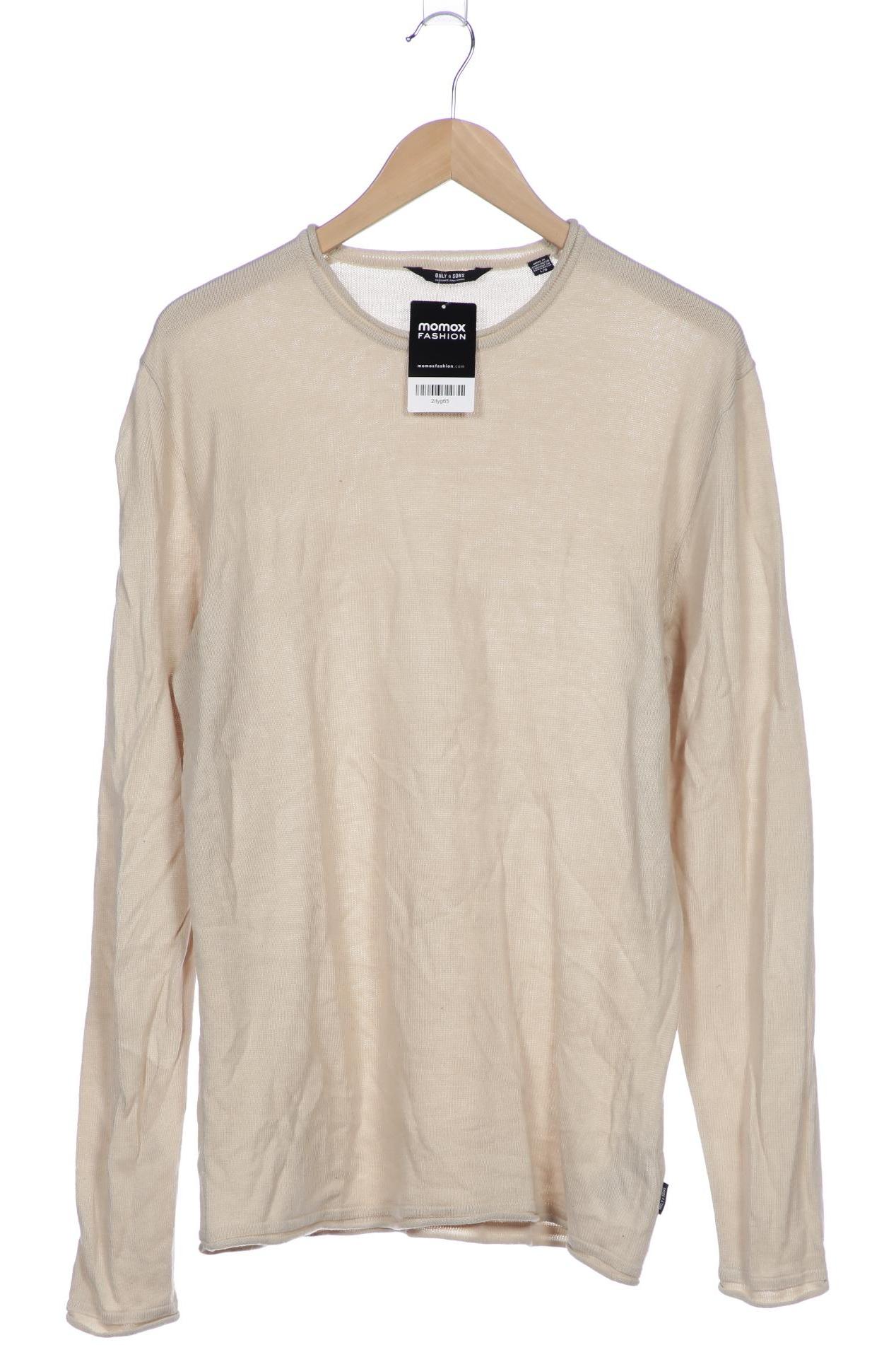 

Only & Sons Herren Pullover, beige, Gr. 52