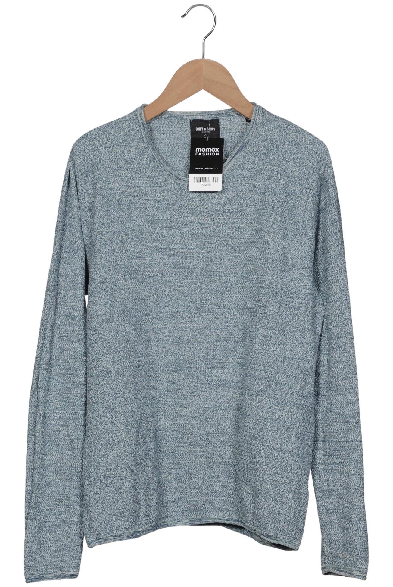 Thumbnail - Only &amp; Sons Herren Pullover, hellblau, Gr. 44