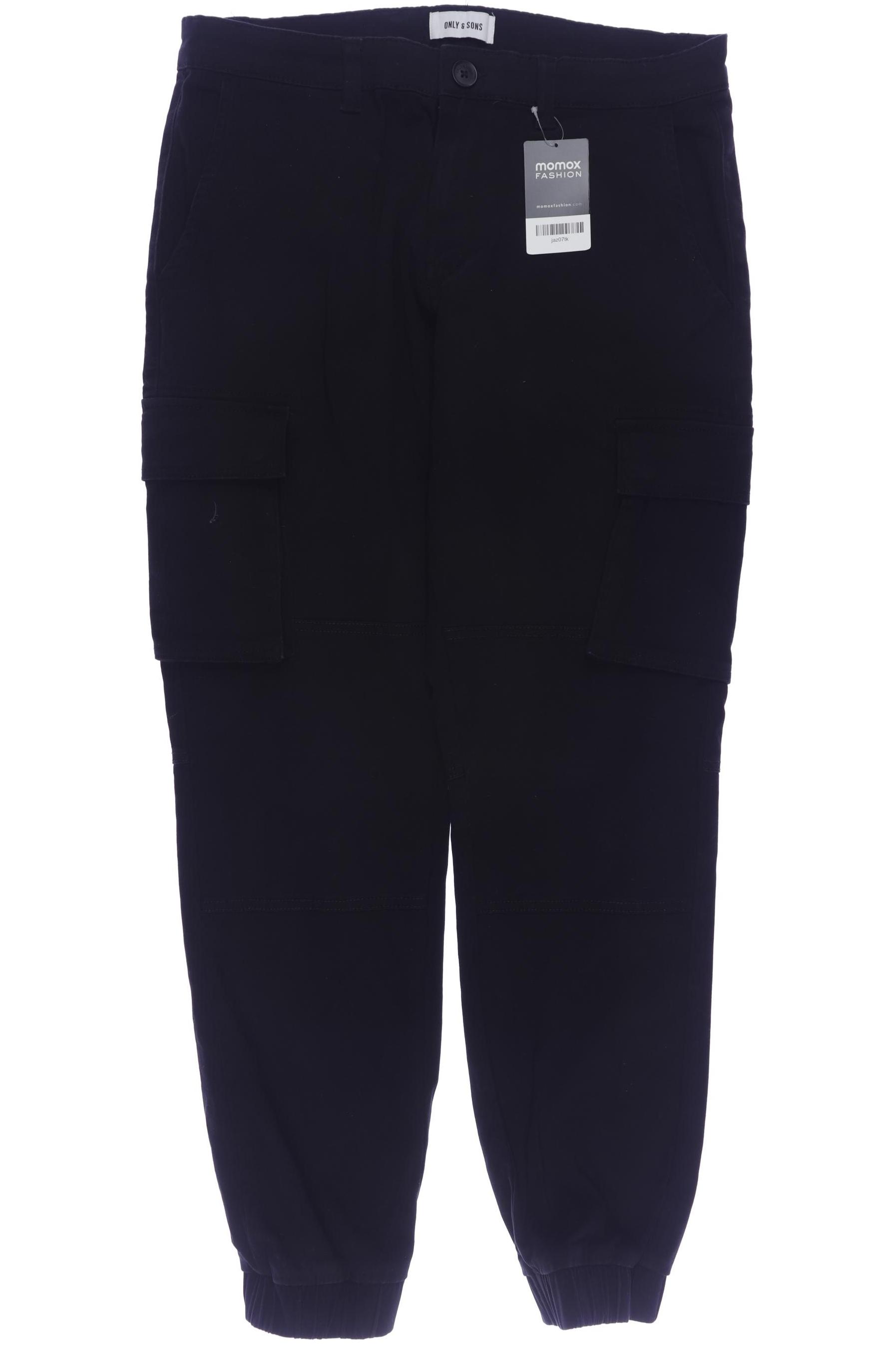 

Only & Sons Herren Stoffhose, schwarz, Gr. 33